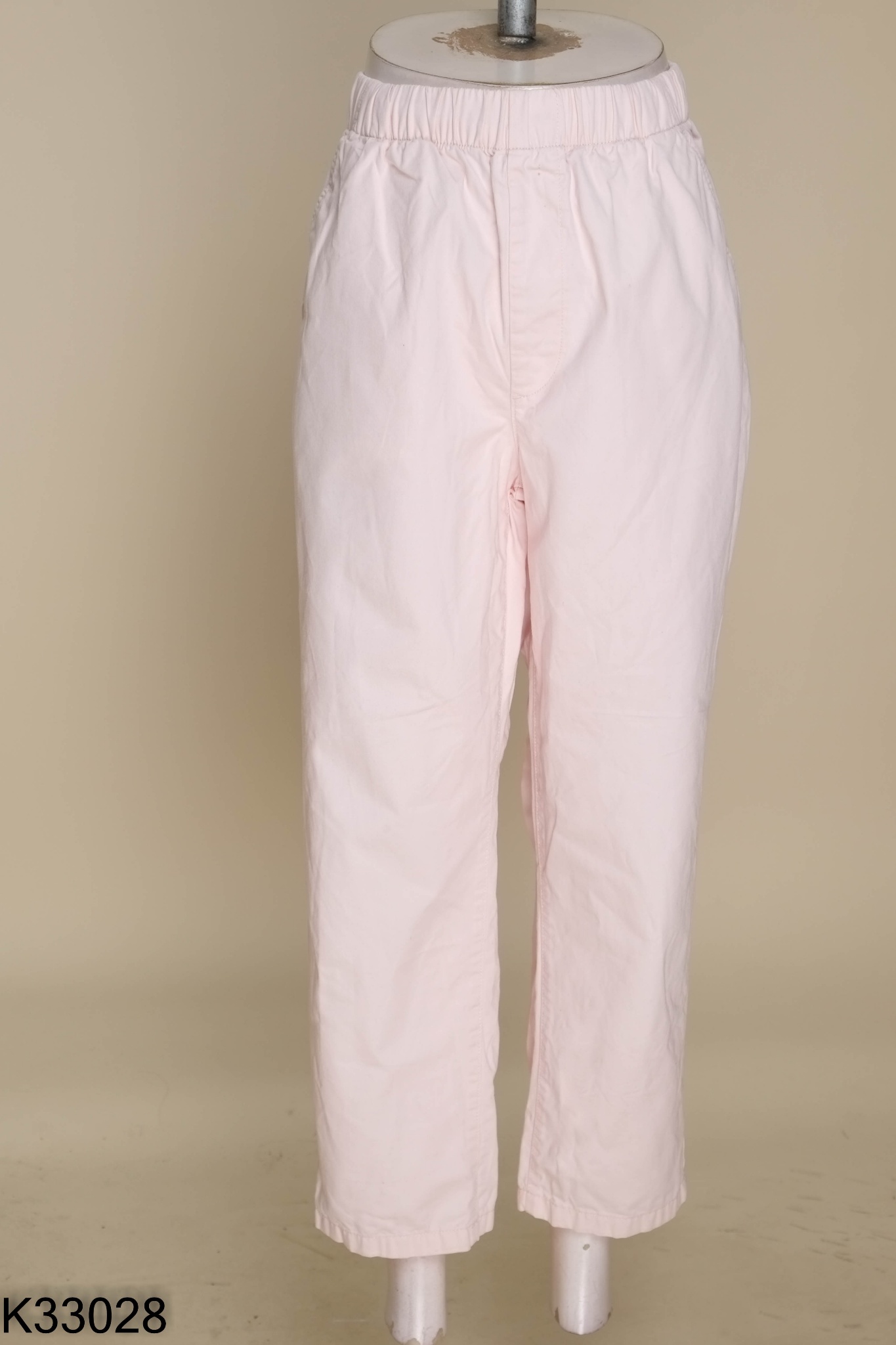 Quần kaki MUJI hồng trơn