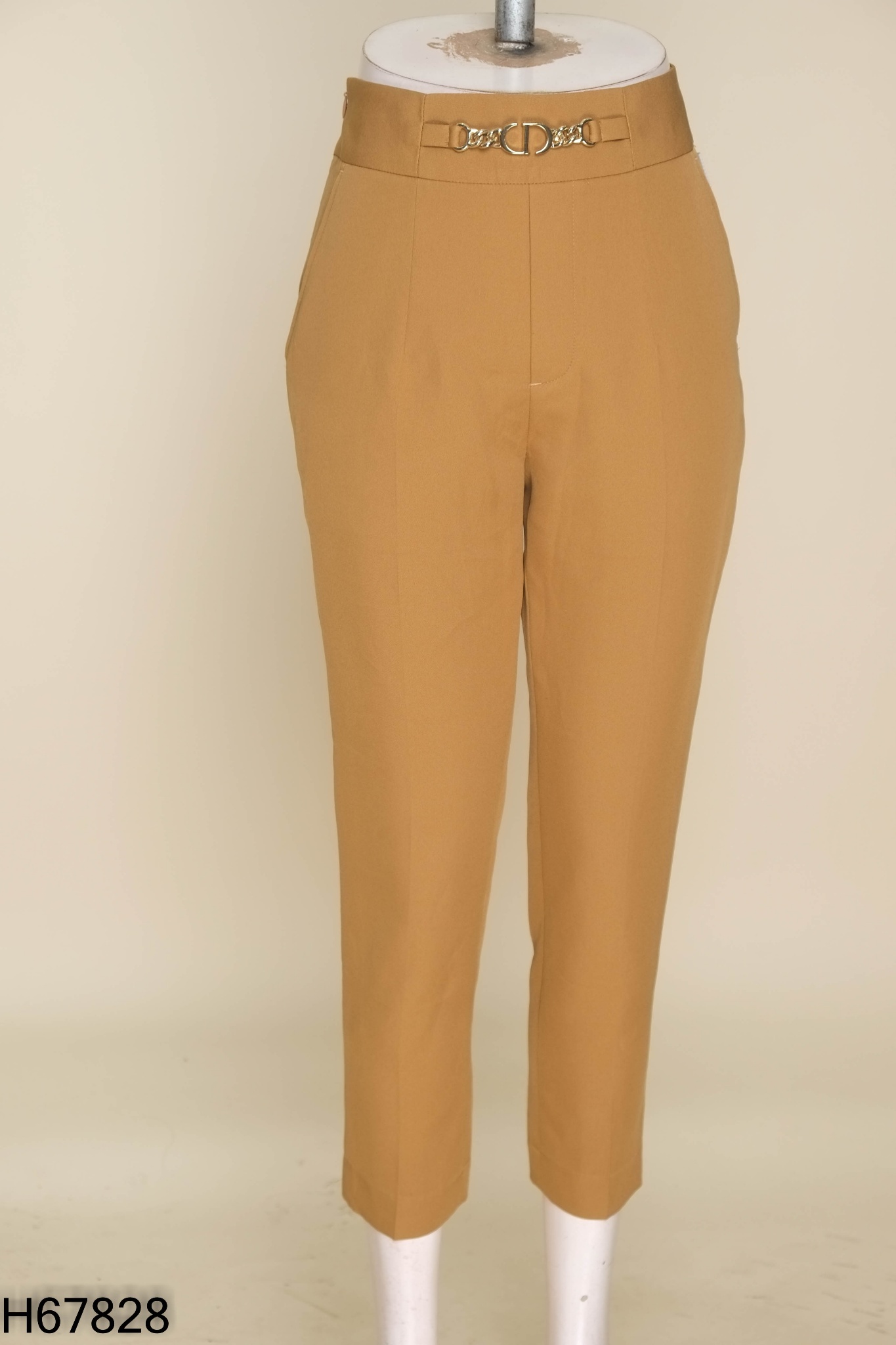 Quần ORCHID baggy vải nâu