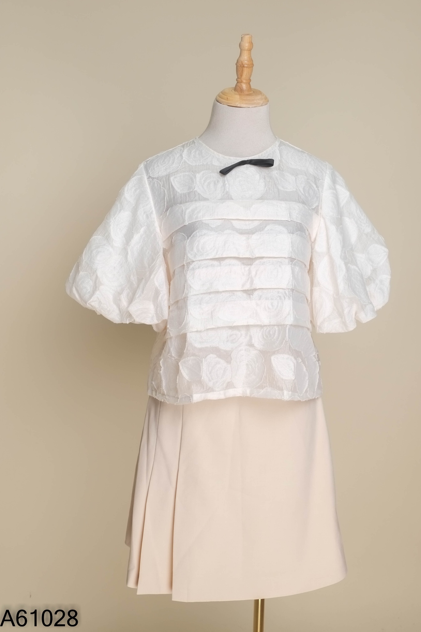 Set Áo be CICI'LIA tay phồng + chân váy