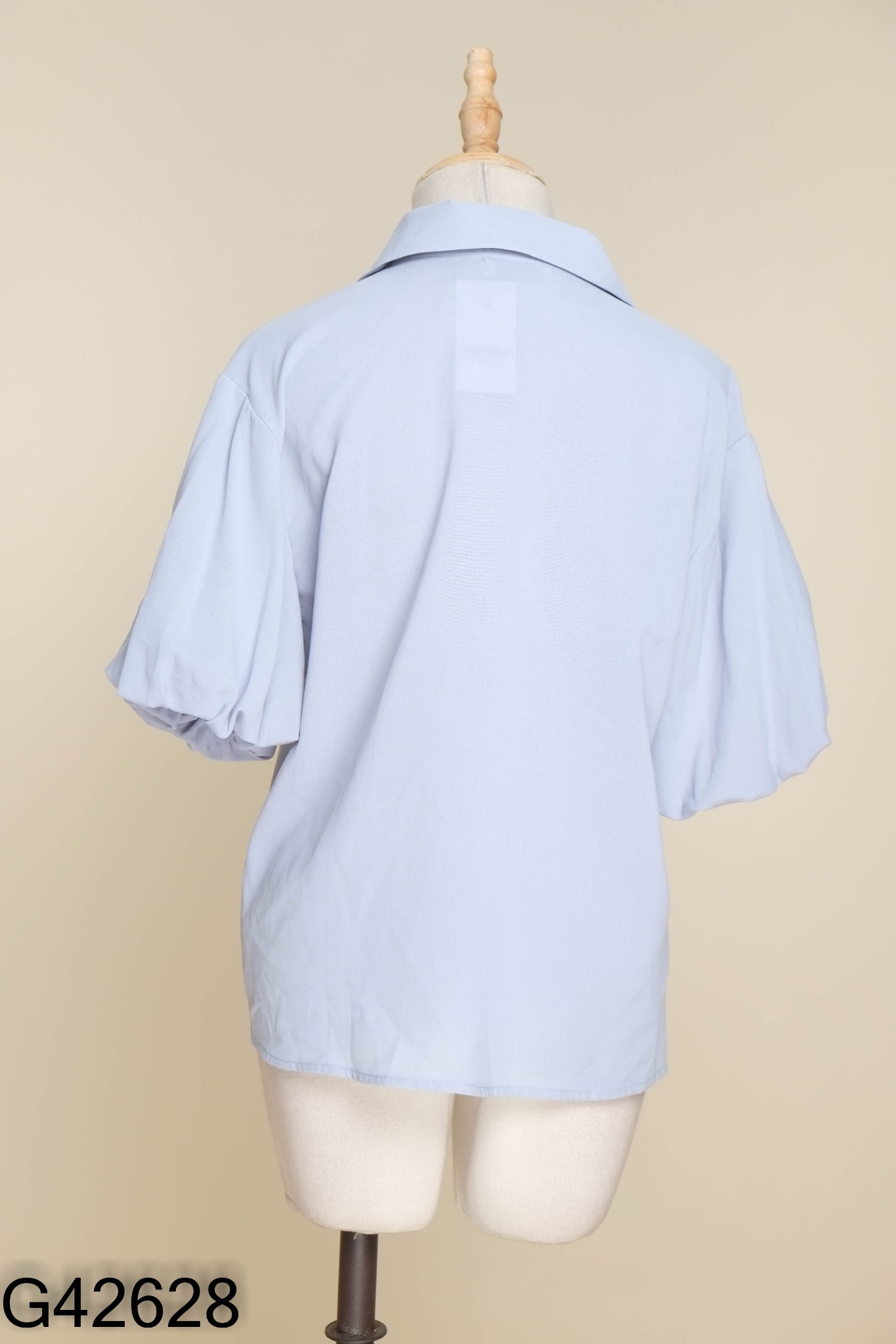Áo xanh HẠT DẺ tay phồng