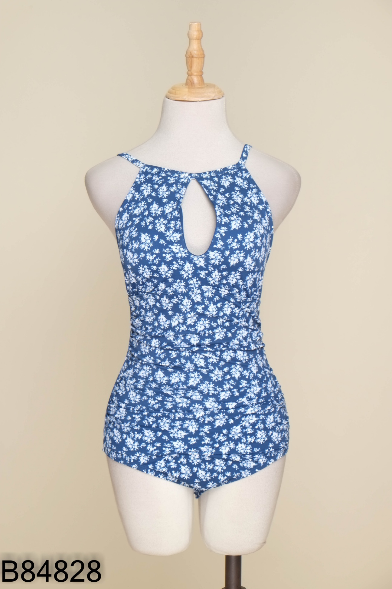 NEW Bikini ELLEN TRACY xanh than hoạ tiết