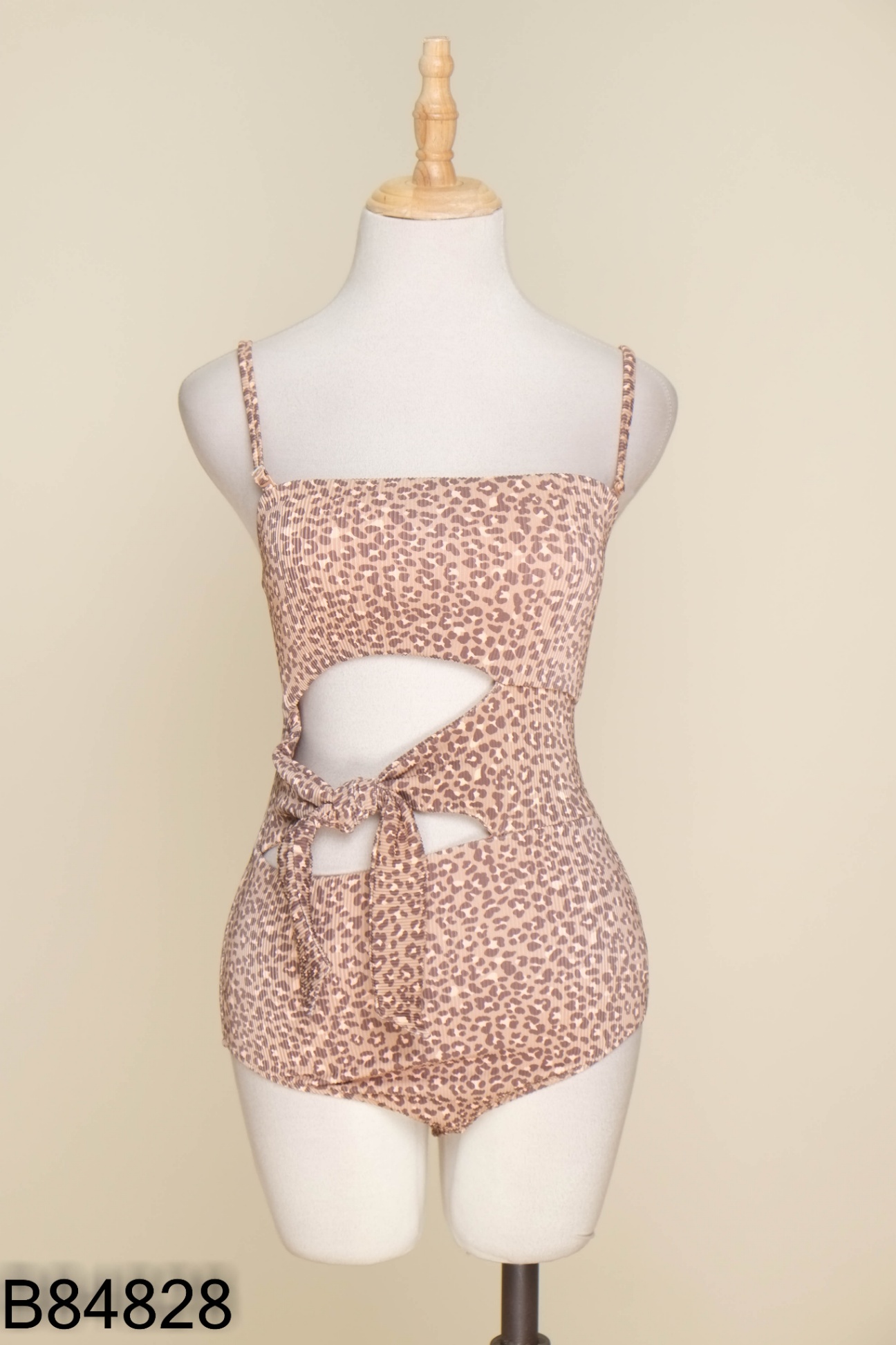 Bikini AERIE nâu da báo