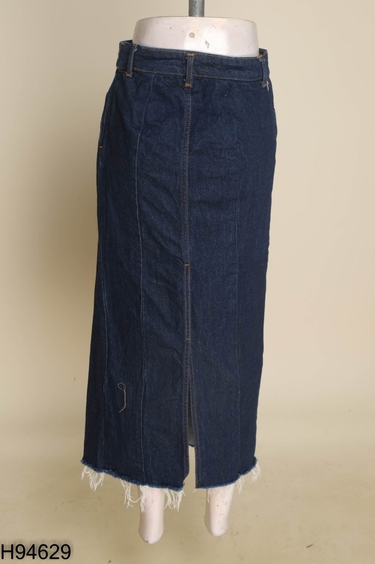 Chân váy jeans xanh đậm (ZARA xuất)