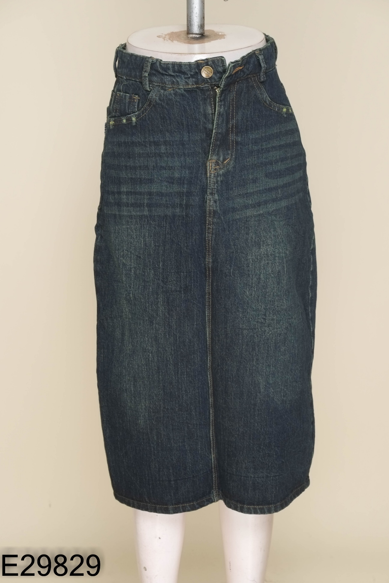 NEW Chân váy jeans xanh