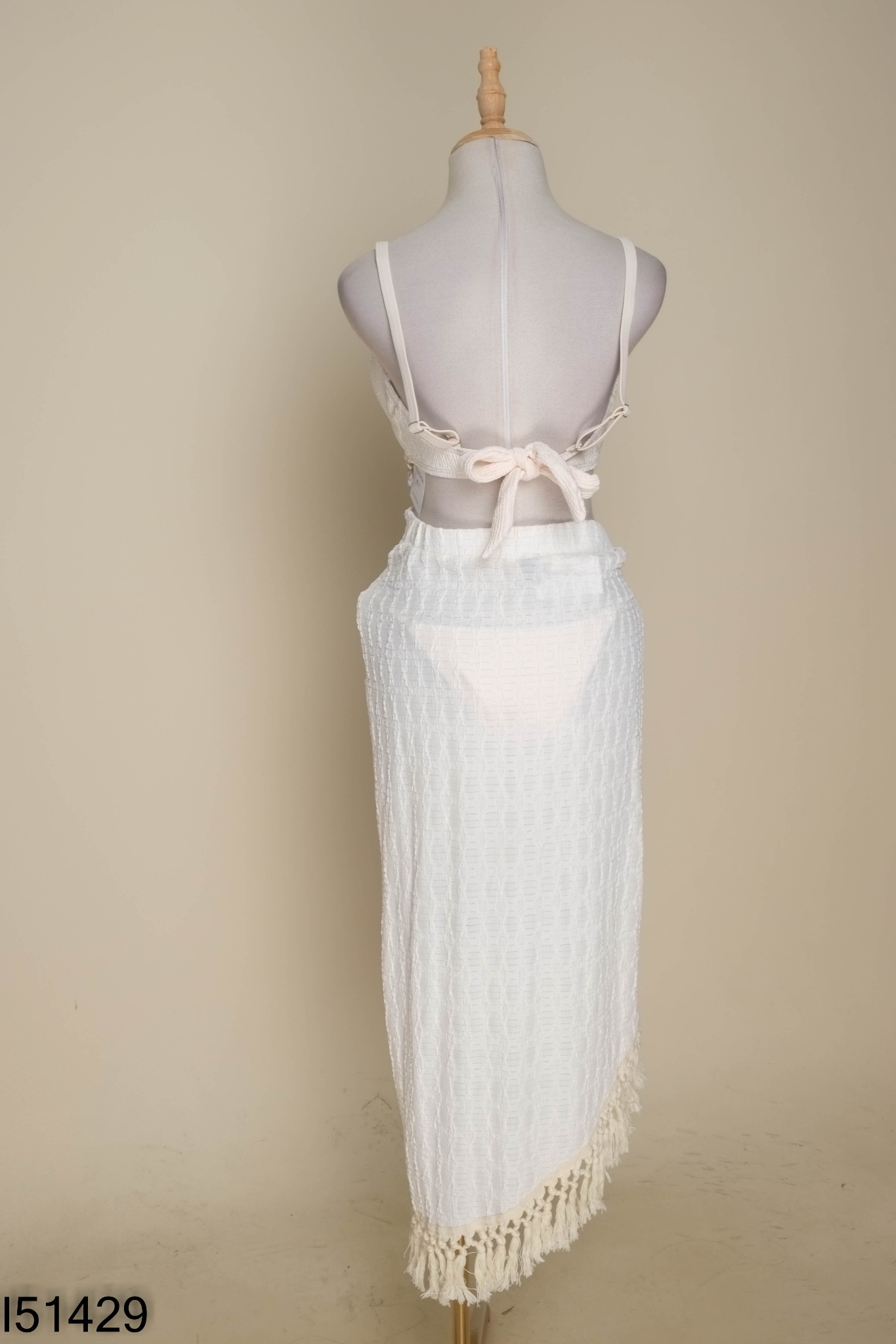 SET 3 SHEIN Đồ bơi be kèm charm biển