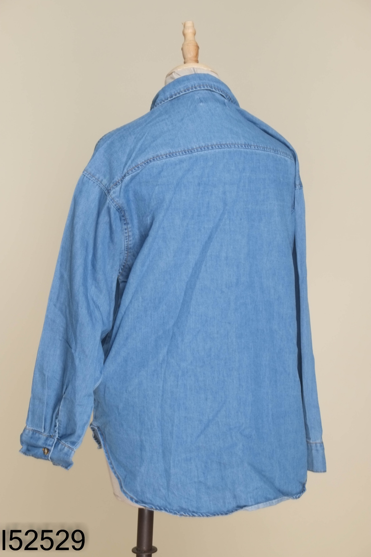 Áo sơ mi CALIE HOUSE jeans xanh