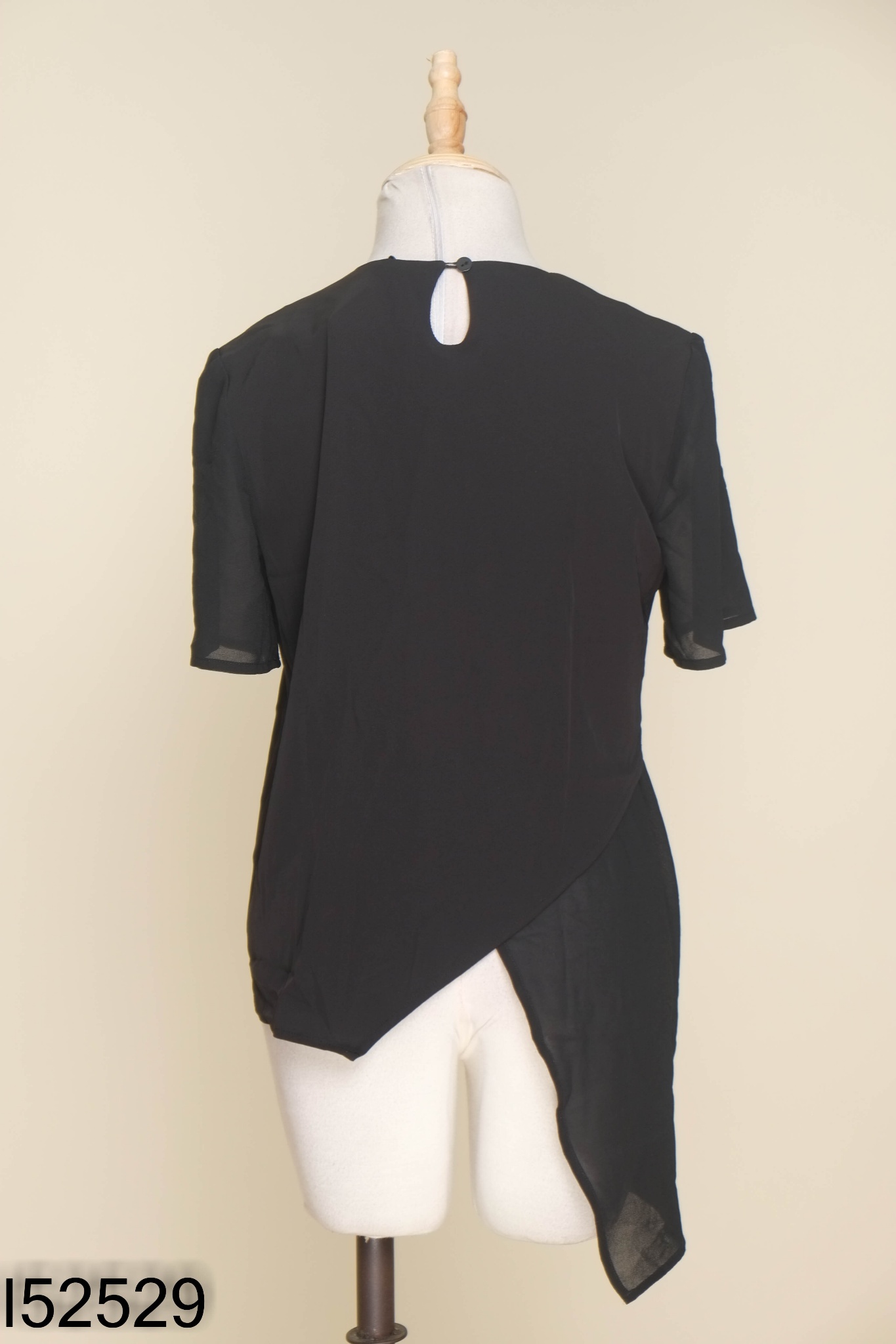 Áo đen MAY BOUTIQUE phối voan