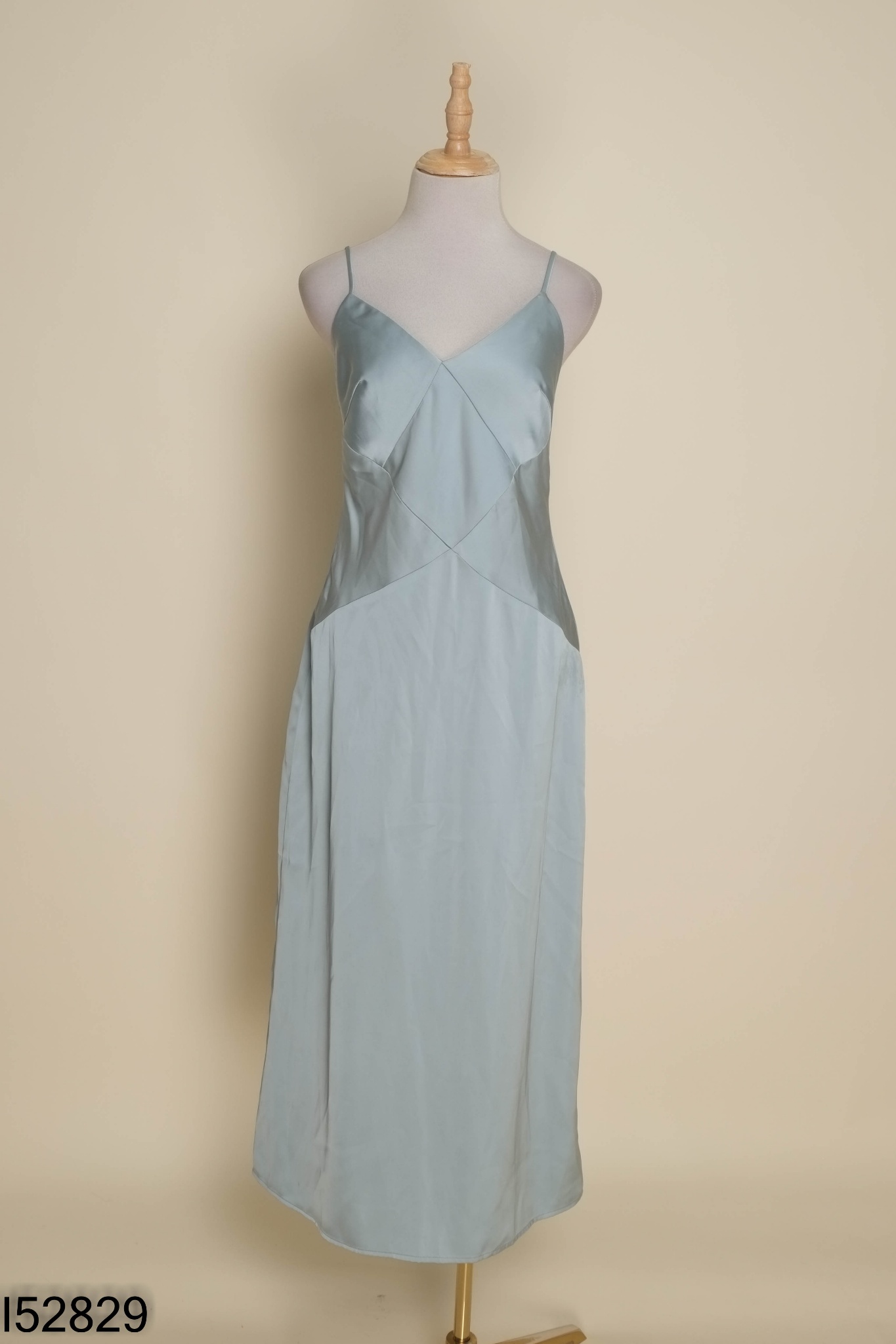 Váy hai dây ADORE DRESS lụa xanh