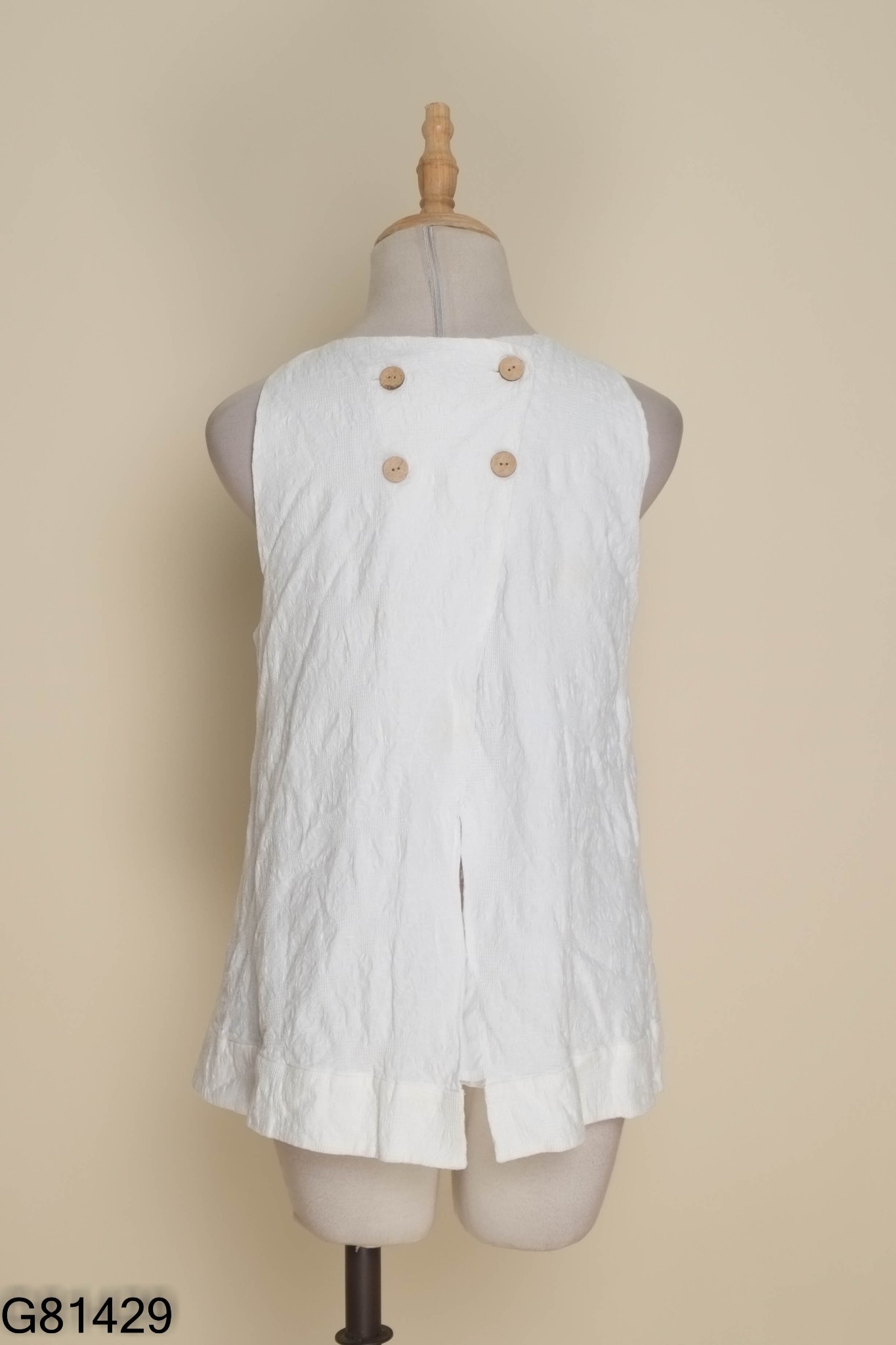 Áo sát nách OLV BOUTIQUE trắng