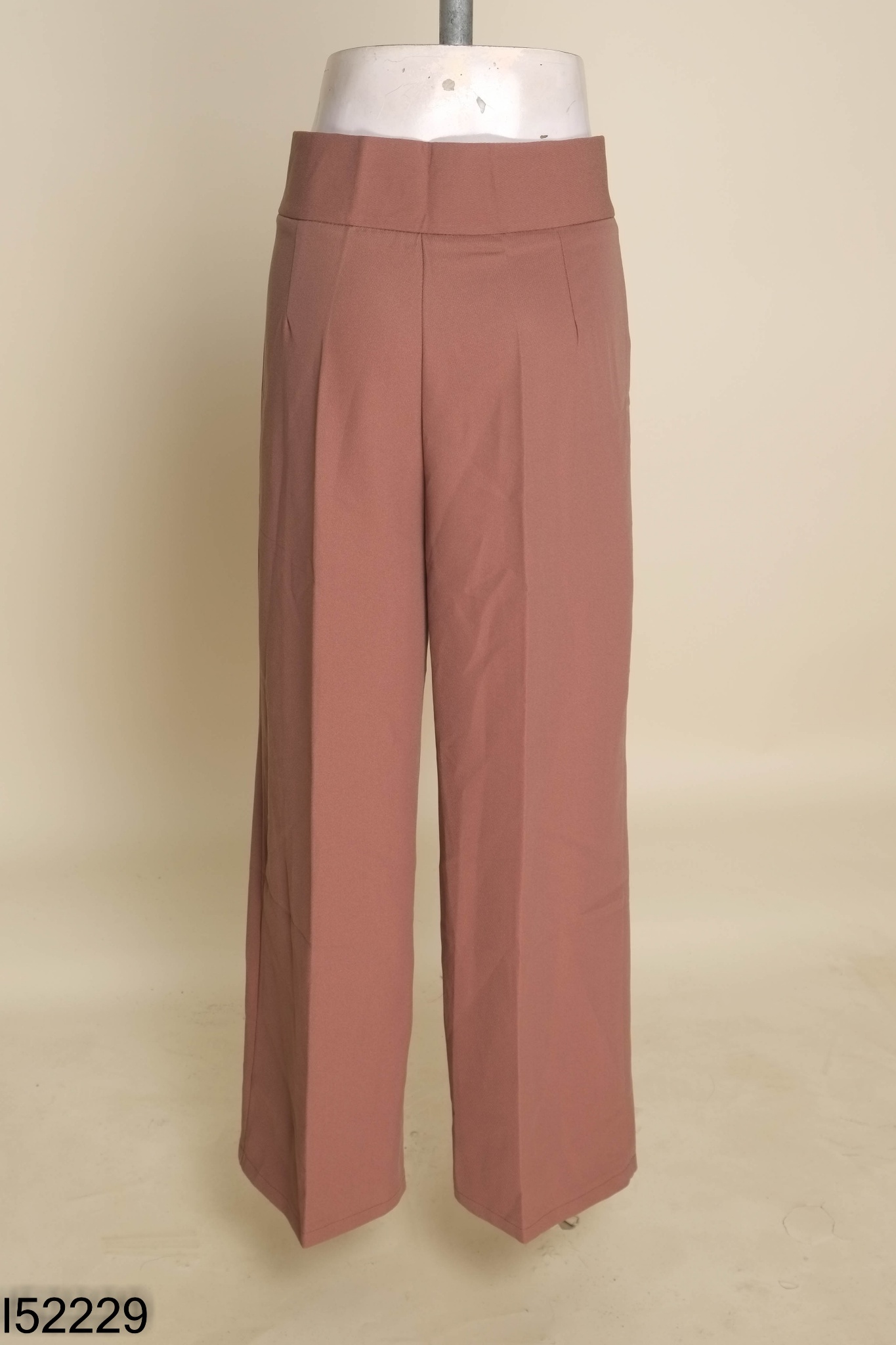 Quần culottes vải nâu đậm