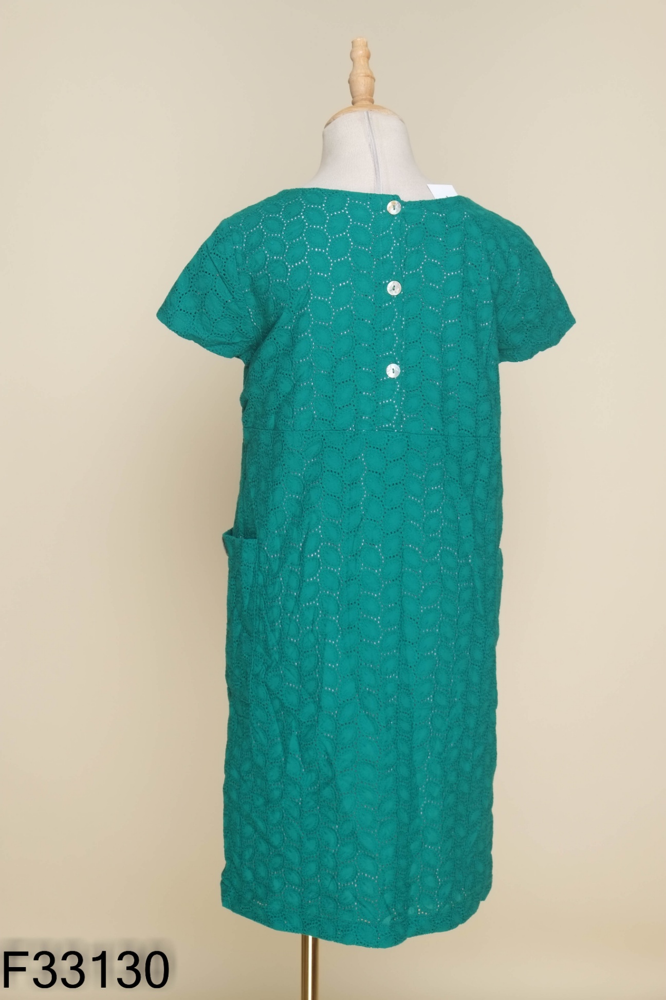 Váy KANA xanh họa tiết