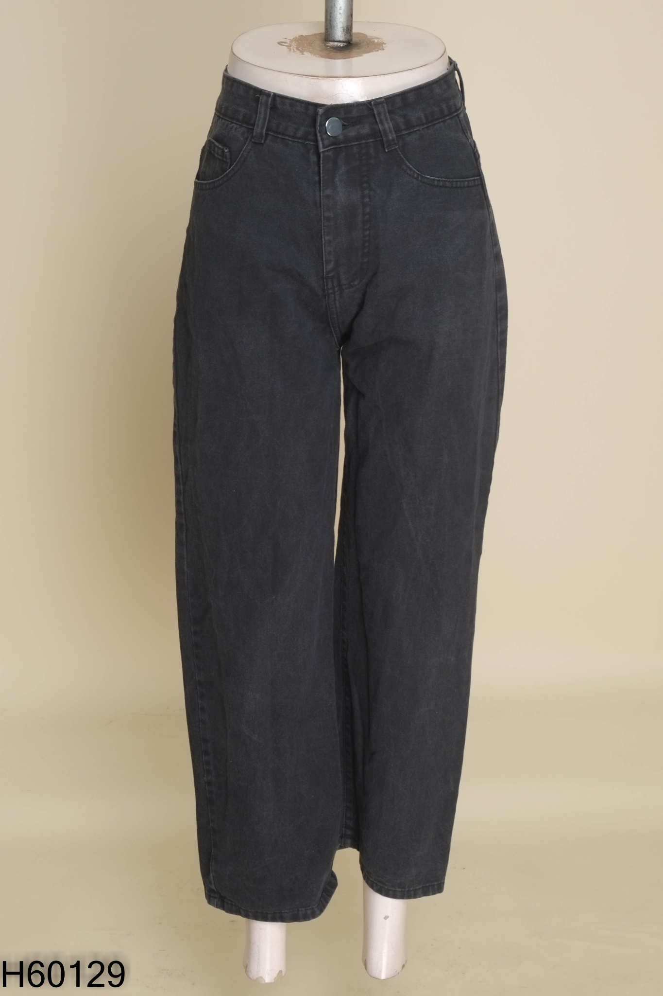 Quần jeans xám đen