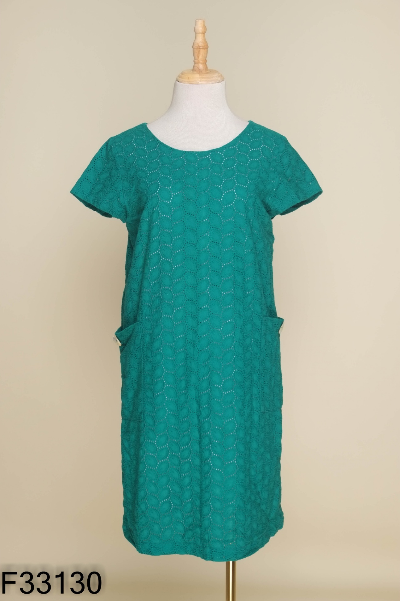 Váy KANA xanh họa tiết