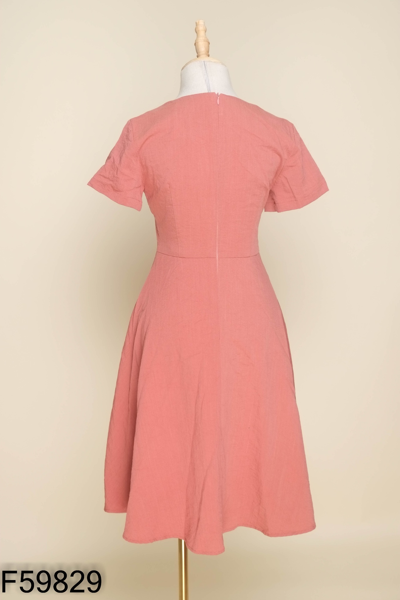 Váy hồng ADORE DRESS thêu hoa