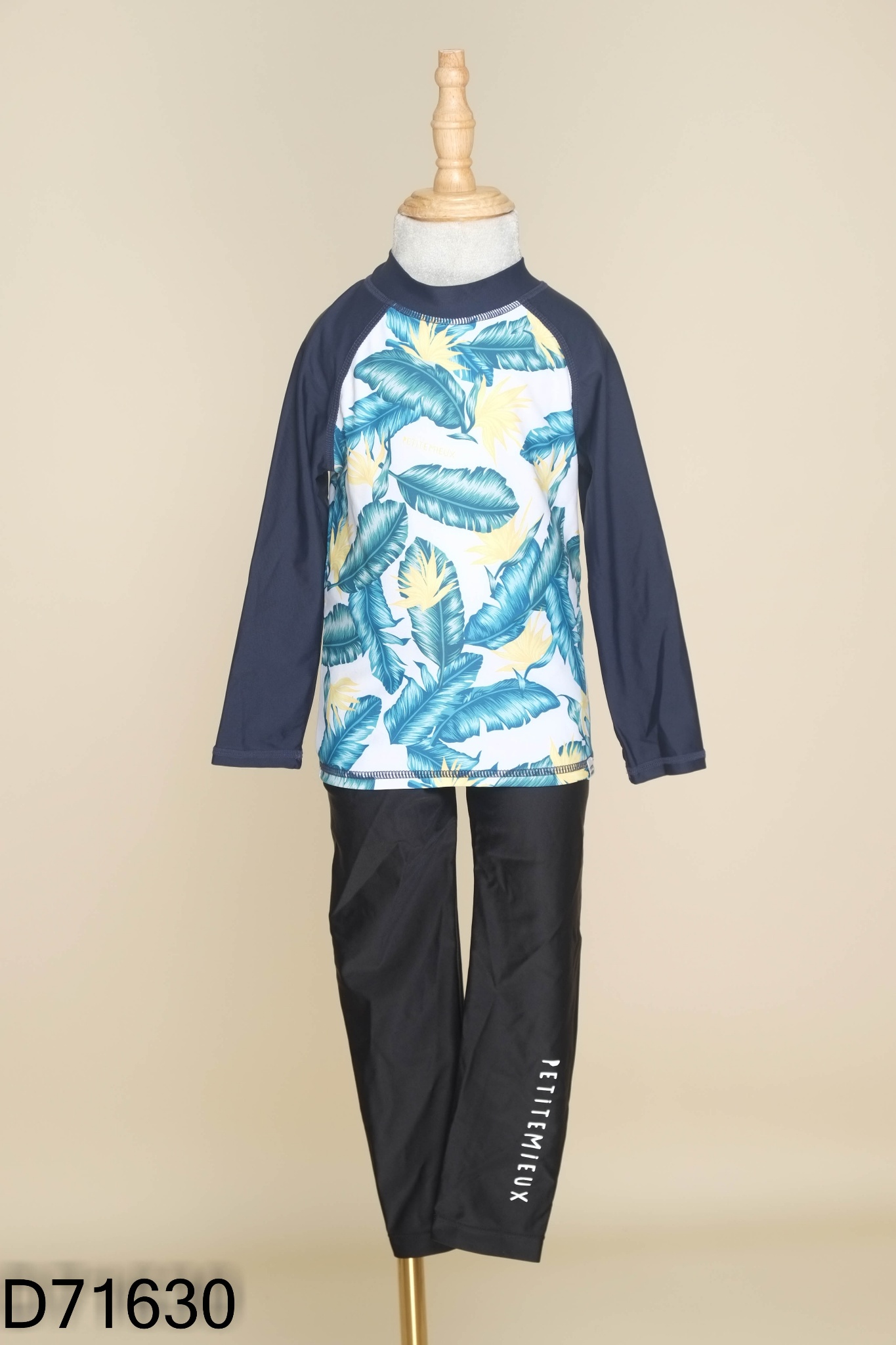 SET Đồ bơi xanh lá + quần đen KIDS