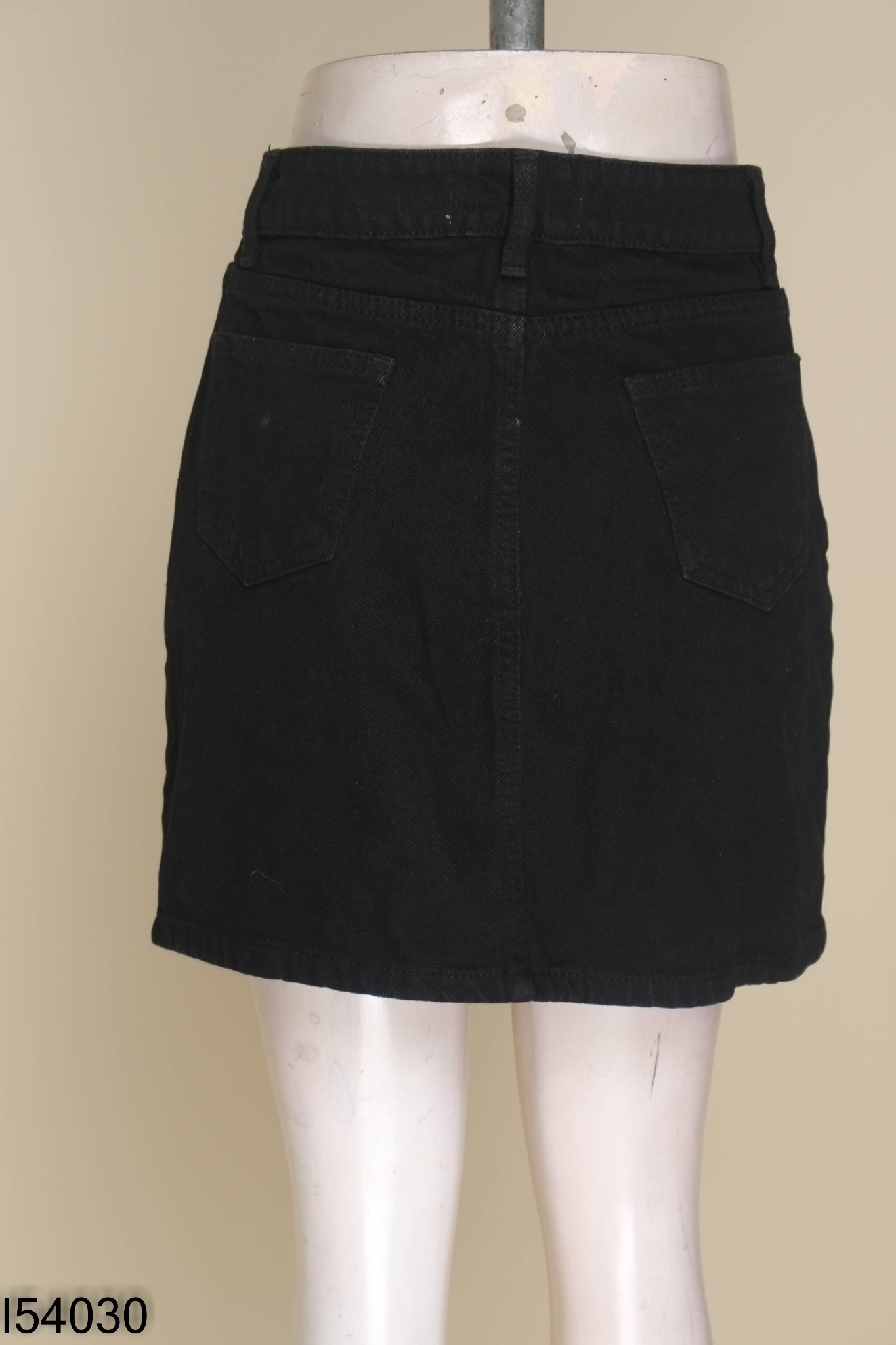 Chân váy TI NGOAN jeans đen trơn
