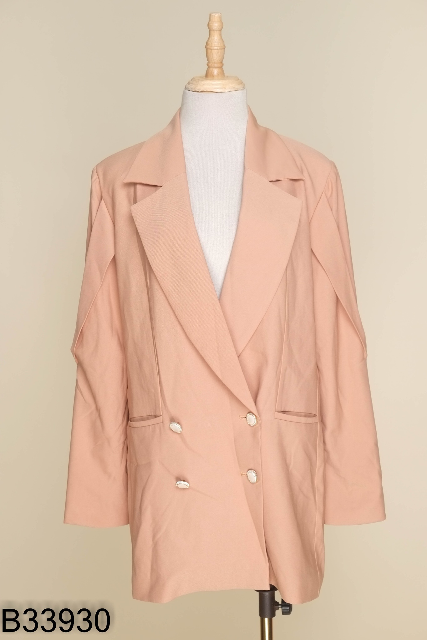 Áo blazer LIIN be cúc ngọc