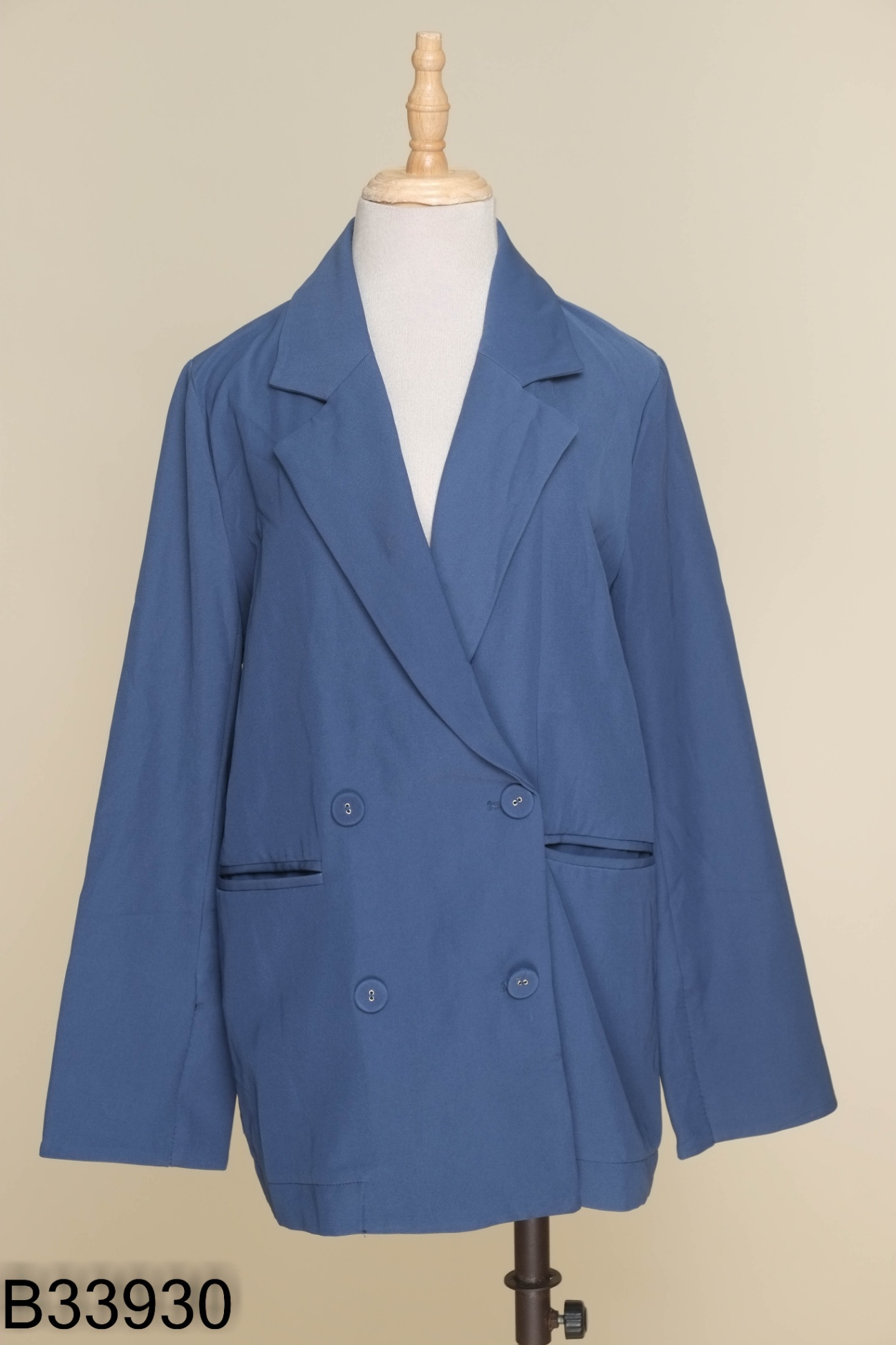 Áo blazer xanh mỏng (1 LỚP)