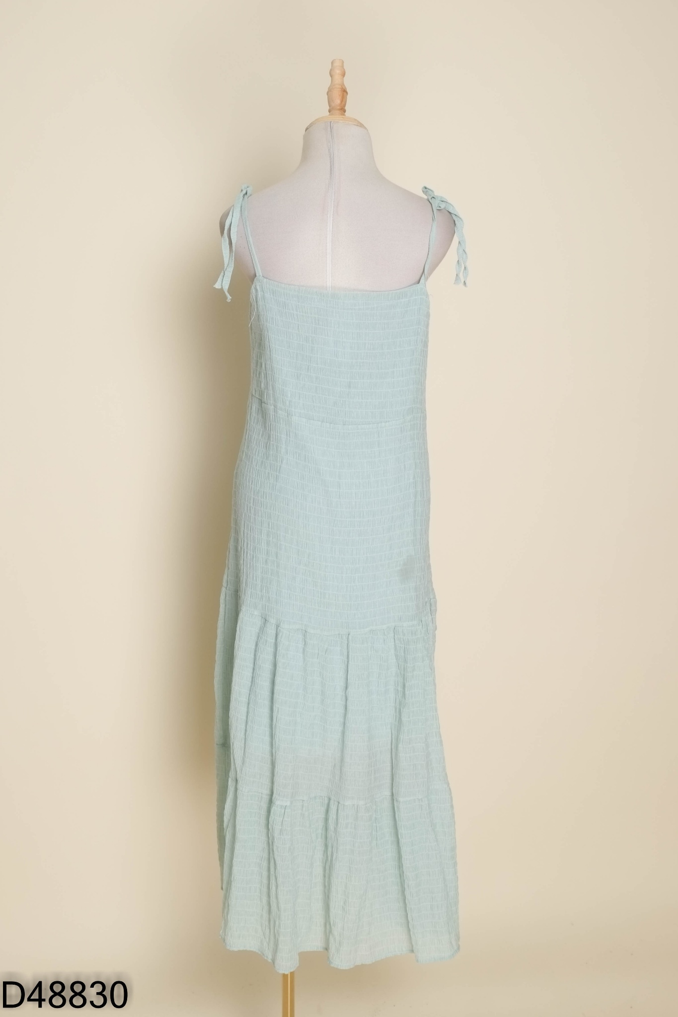 Váy hai dây xanh babydoll