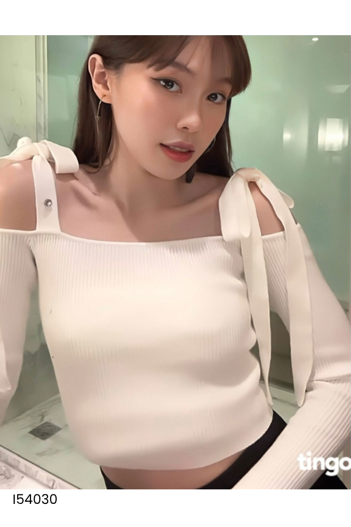 Áo len TI NGOAN trắng