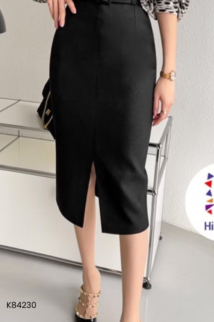 Chân váy ZARA đen trơn