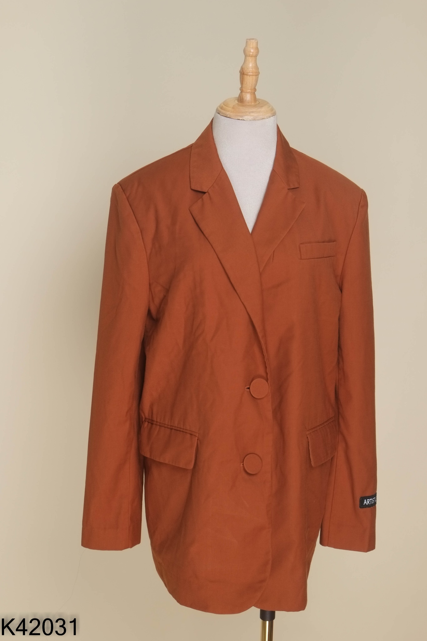 Áo blazer VERO MODA nâu 2 cúc