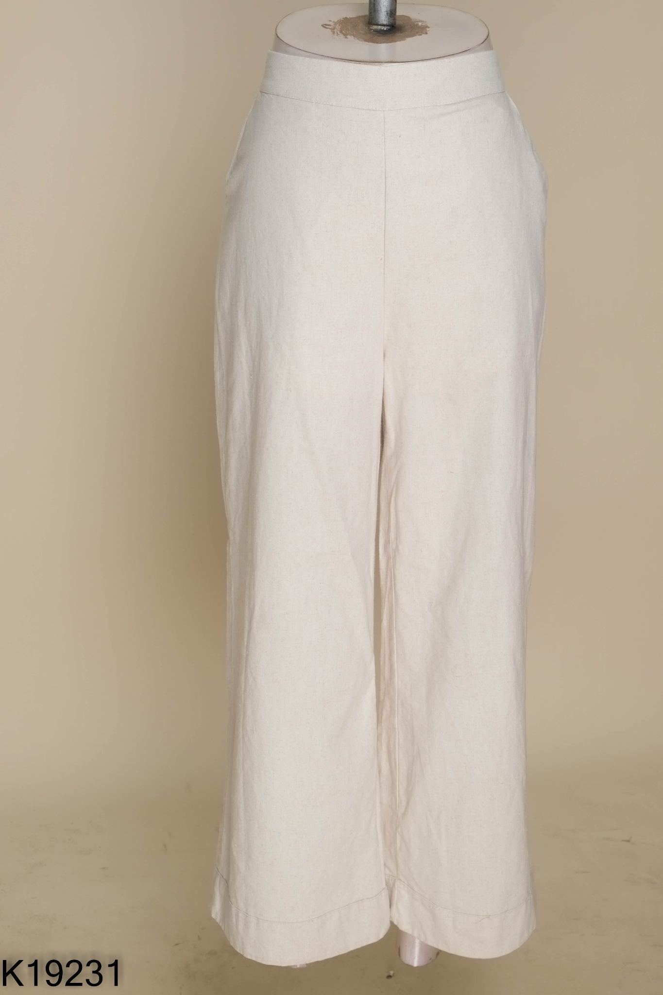 Quần culottes linen be