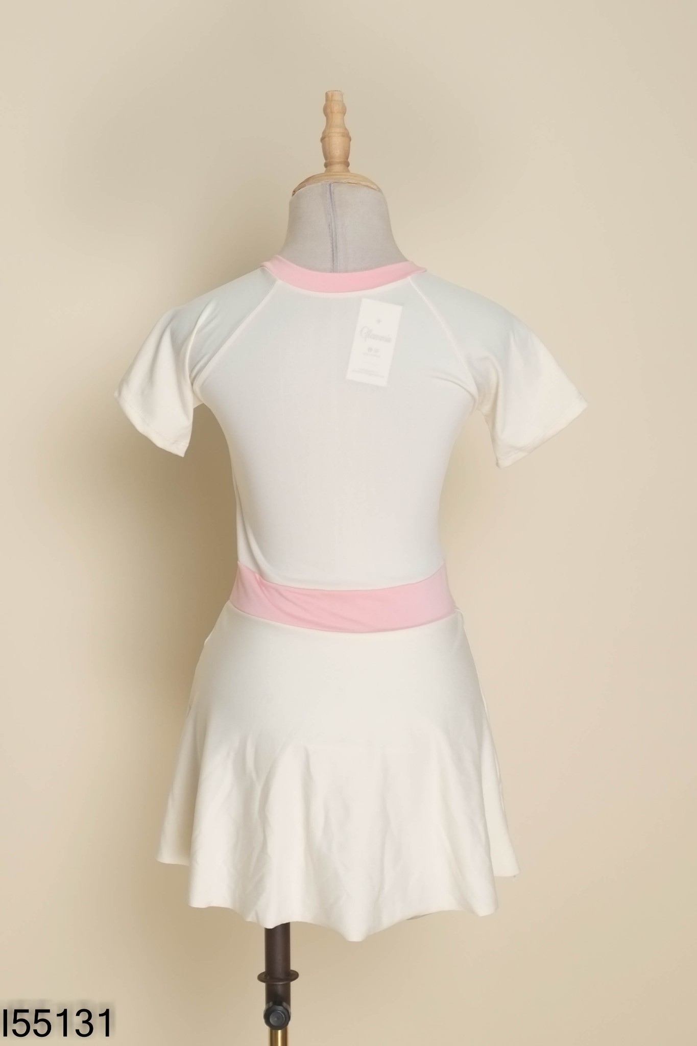 NEWTAG Jumpsuit be viền hồng KIDS