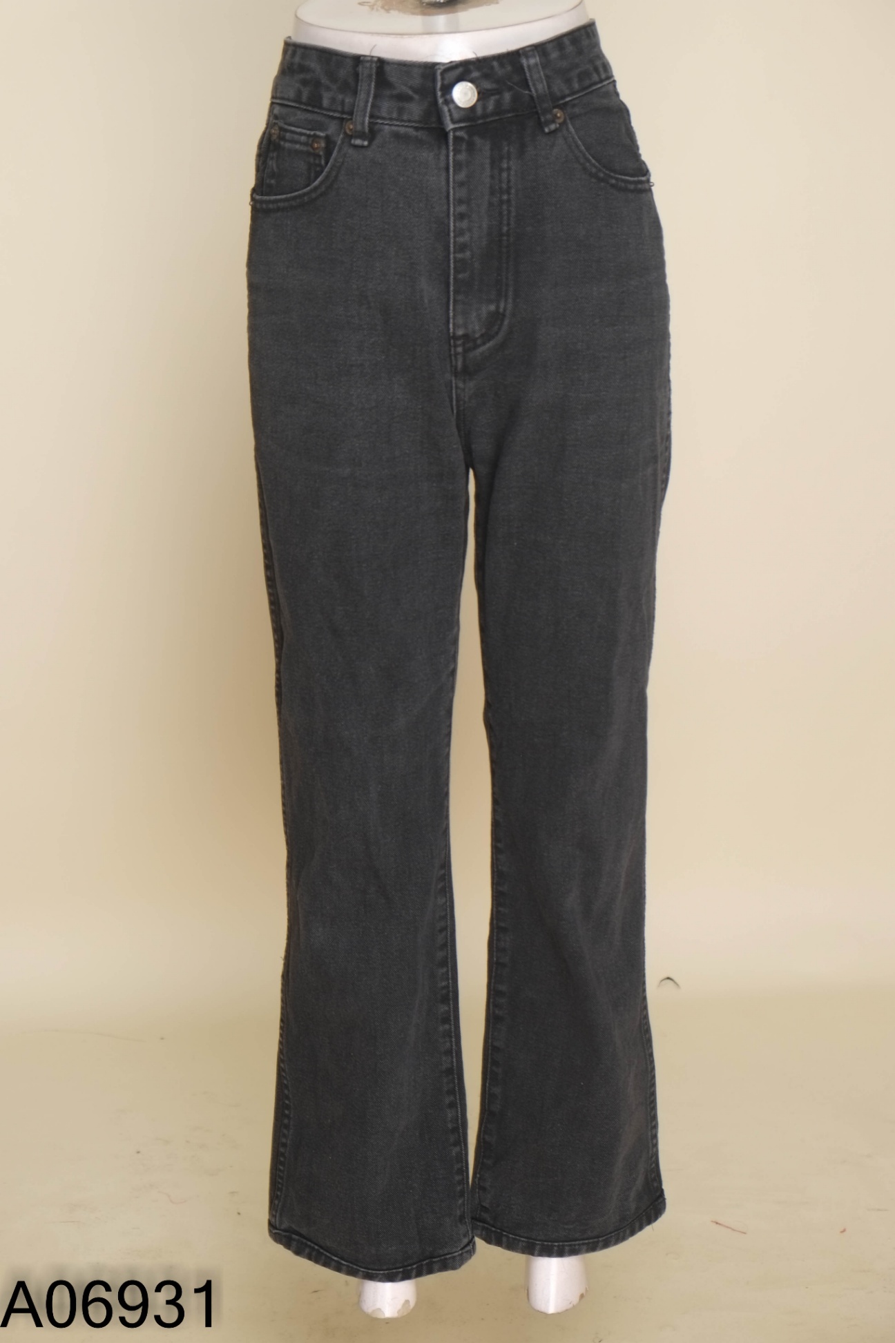 Quần jeans xám trơn