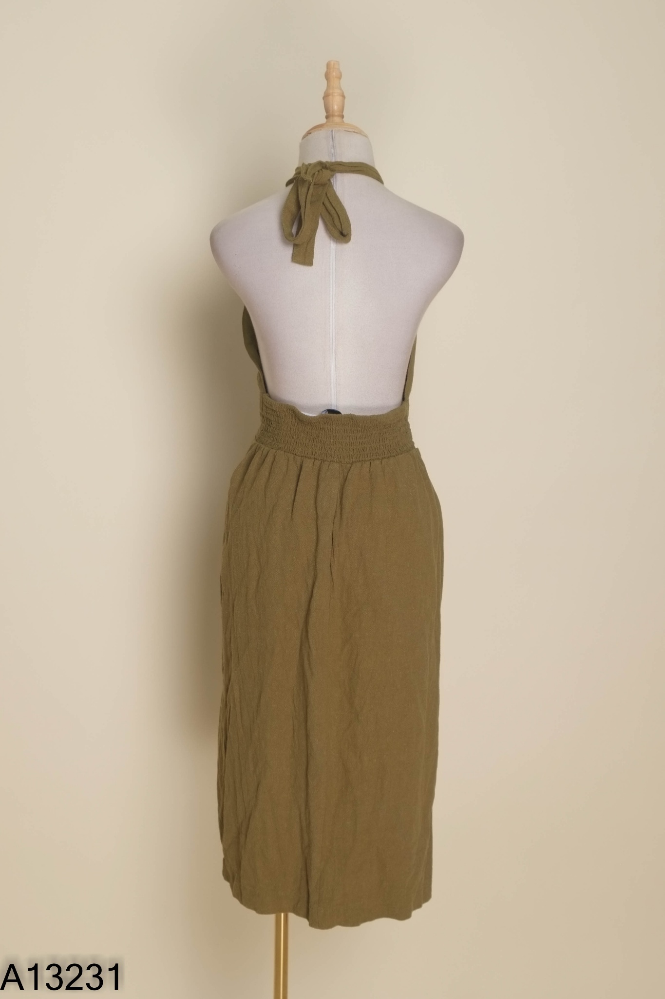 Váy đũi xanh FORERVER 21 hở lửng