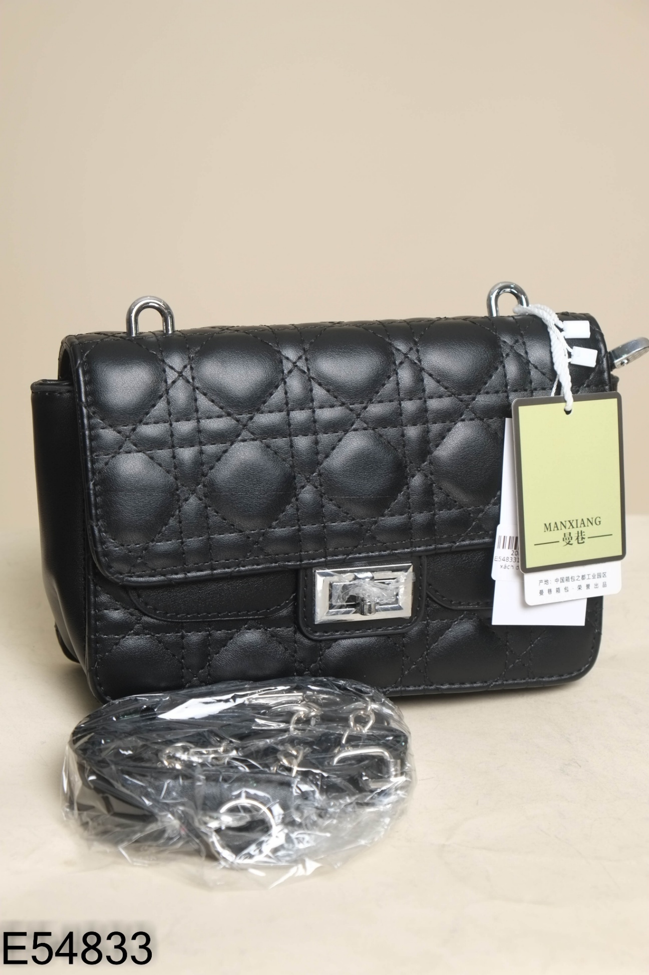 NEWTAG Túi xách da đen