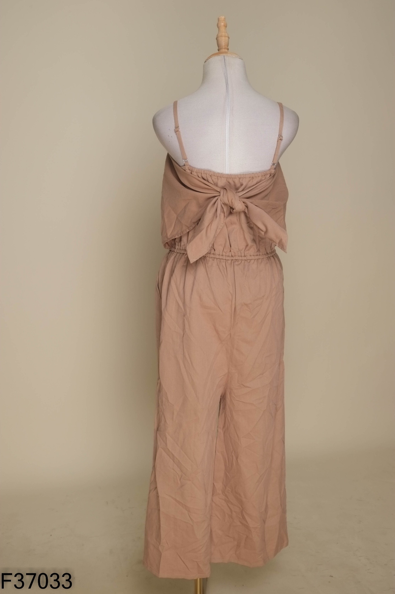 Jumpsuits hai dây nâu