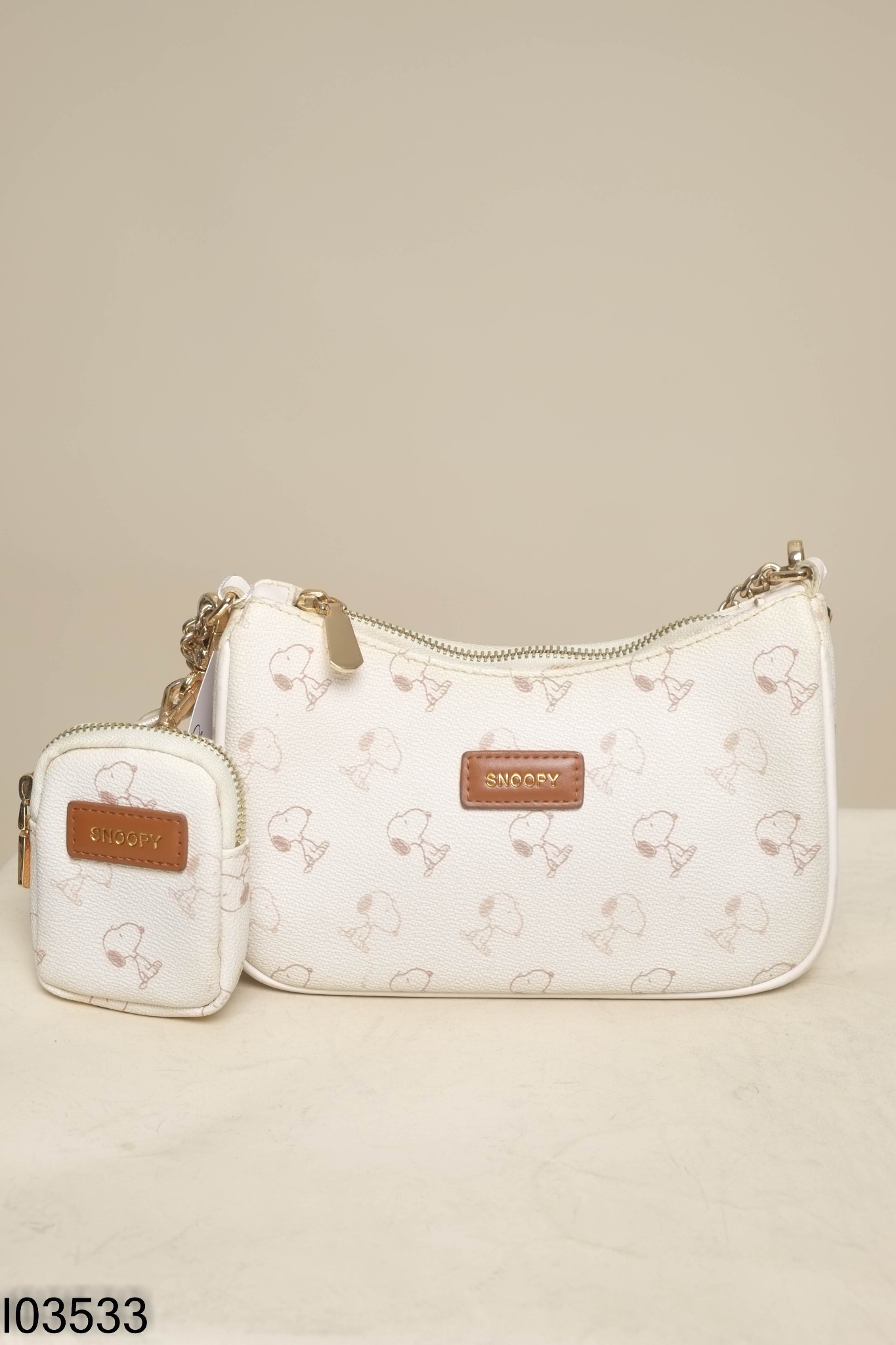 Túi xách be hoạ tiết