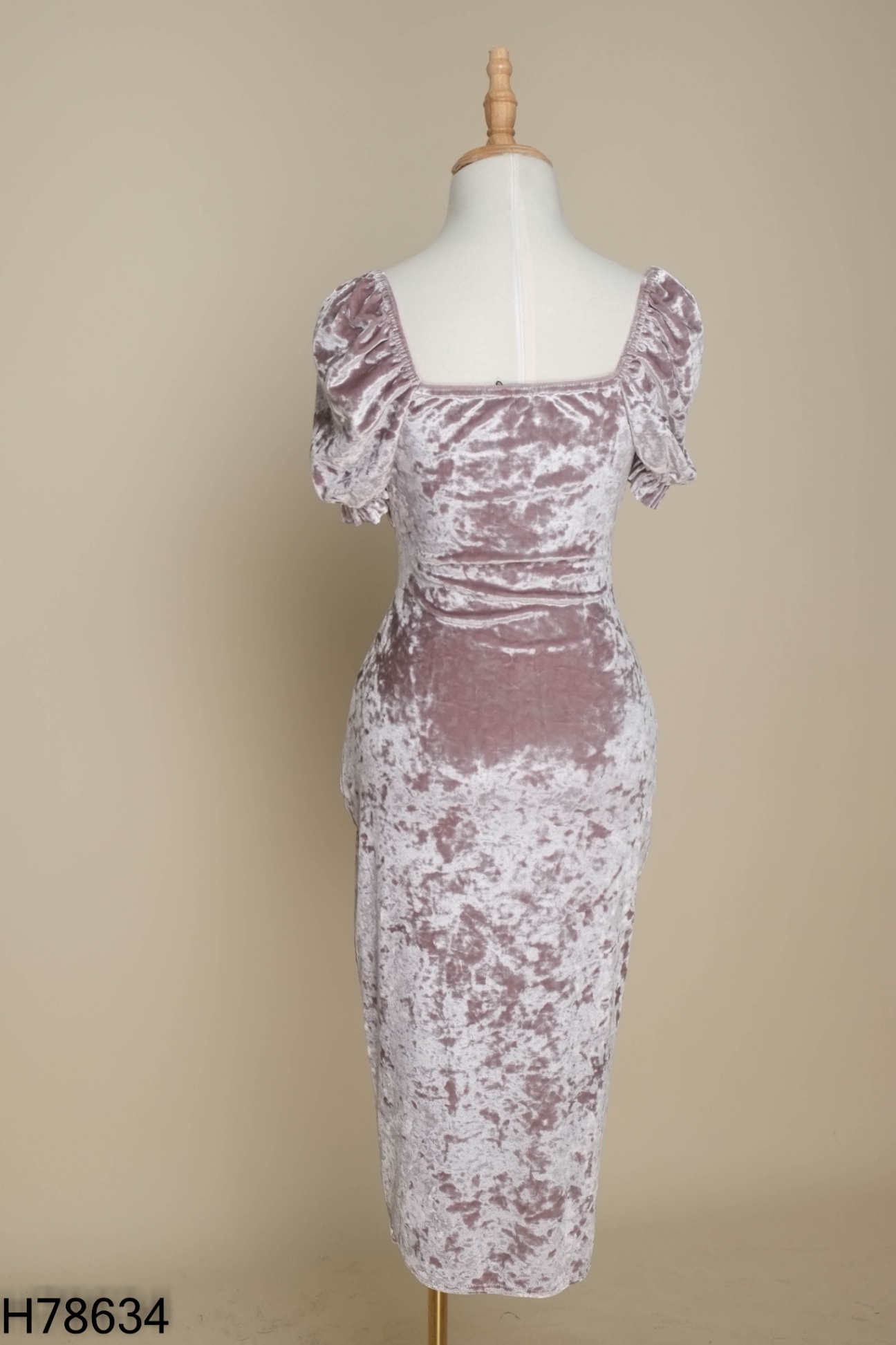 NEWTAG Váy ghi be BOOHOO nhung