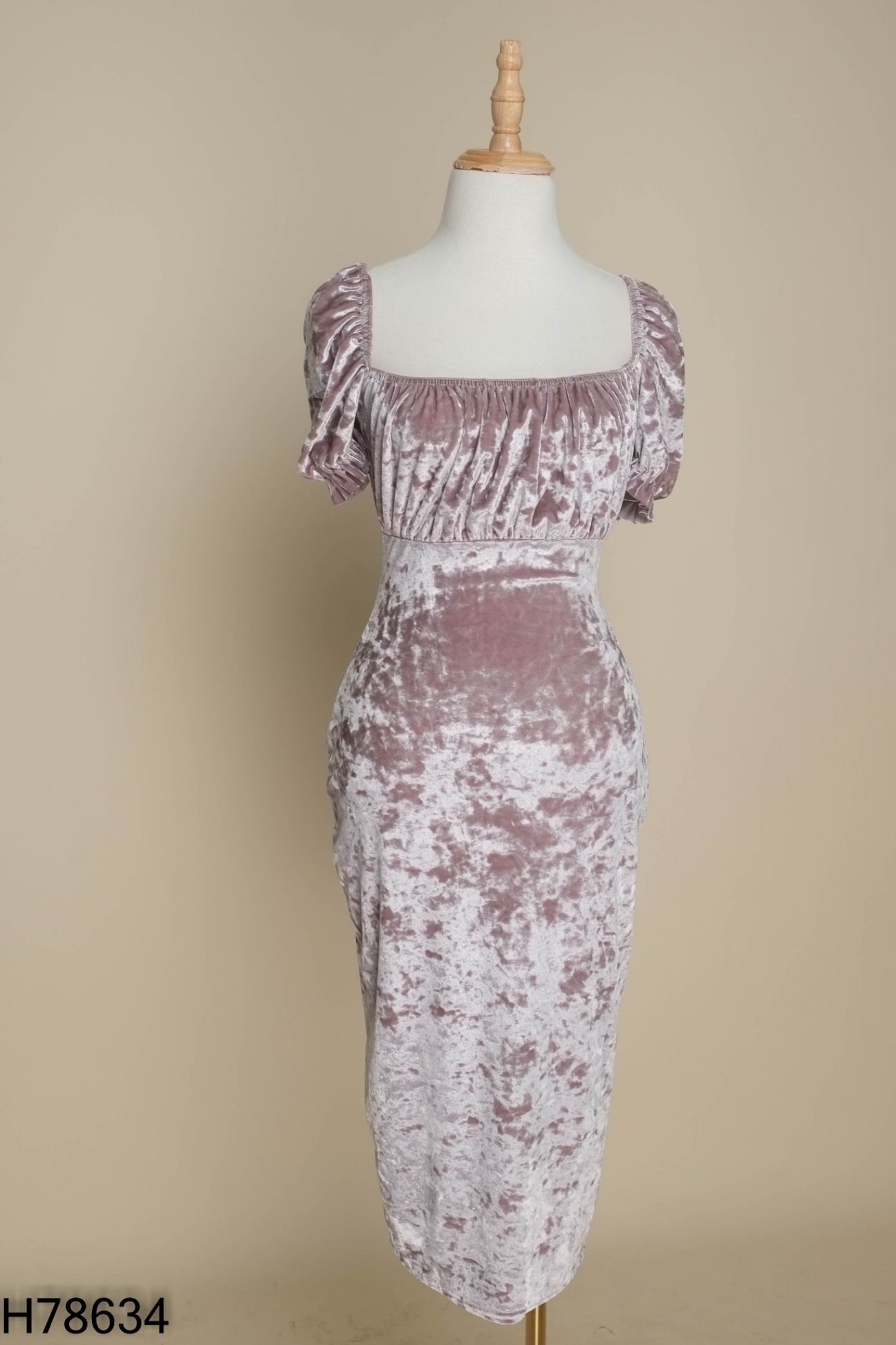 NEWTAG Váy ghi be BOOHOO nhung