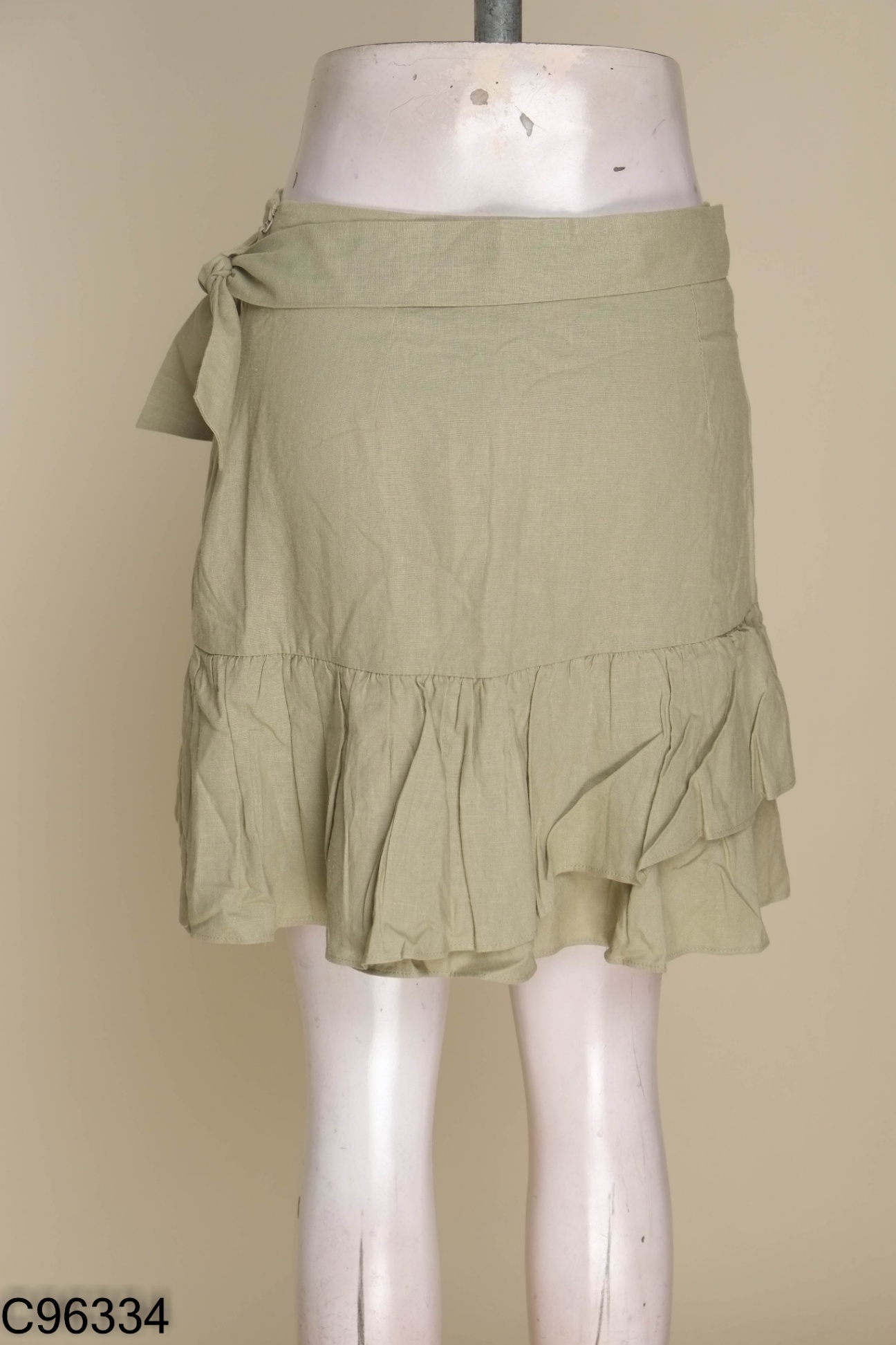 NEWTAG Chân váy linen TOPSHOP be bèo