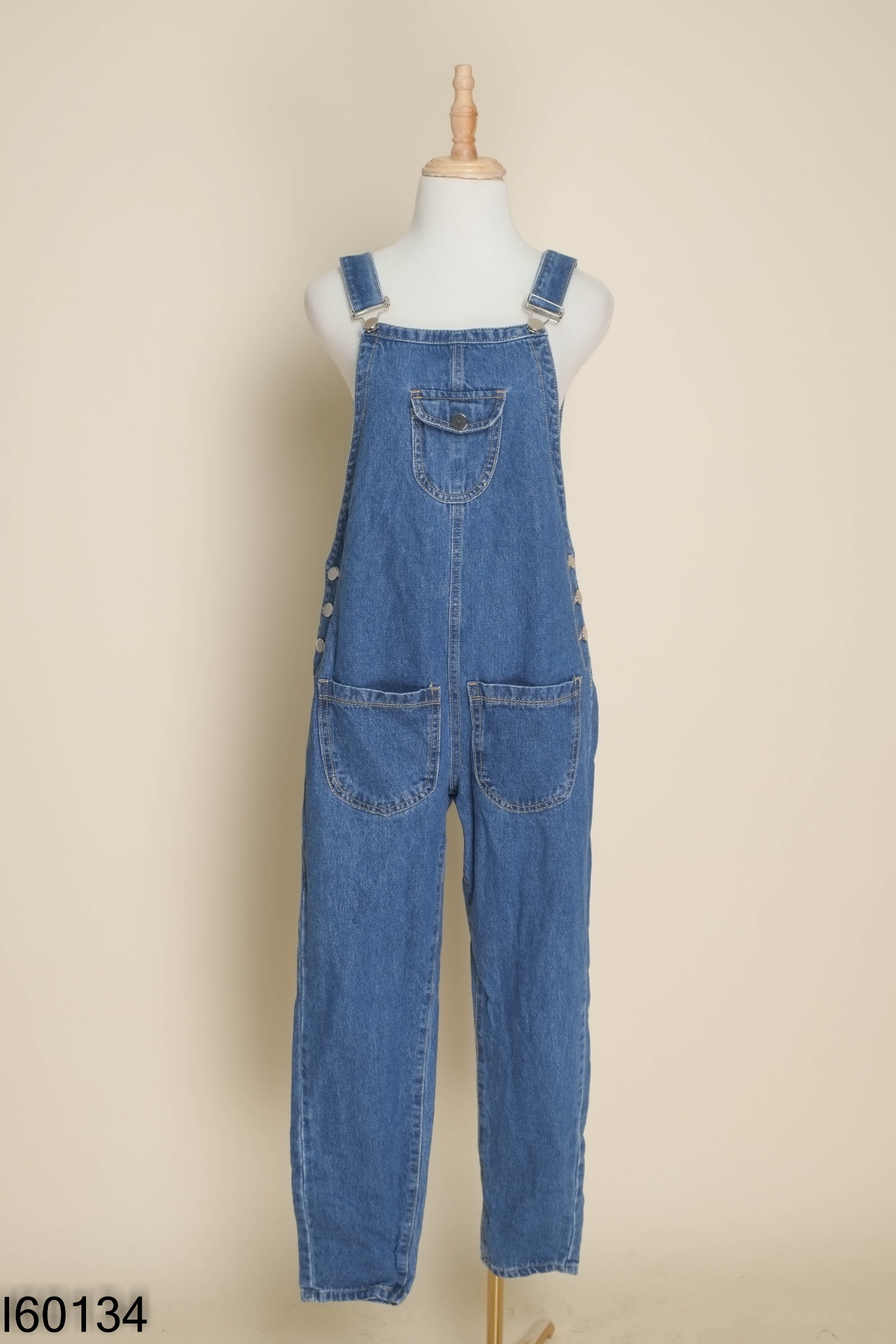 Quần yếm jeans xanh