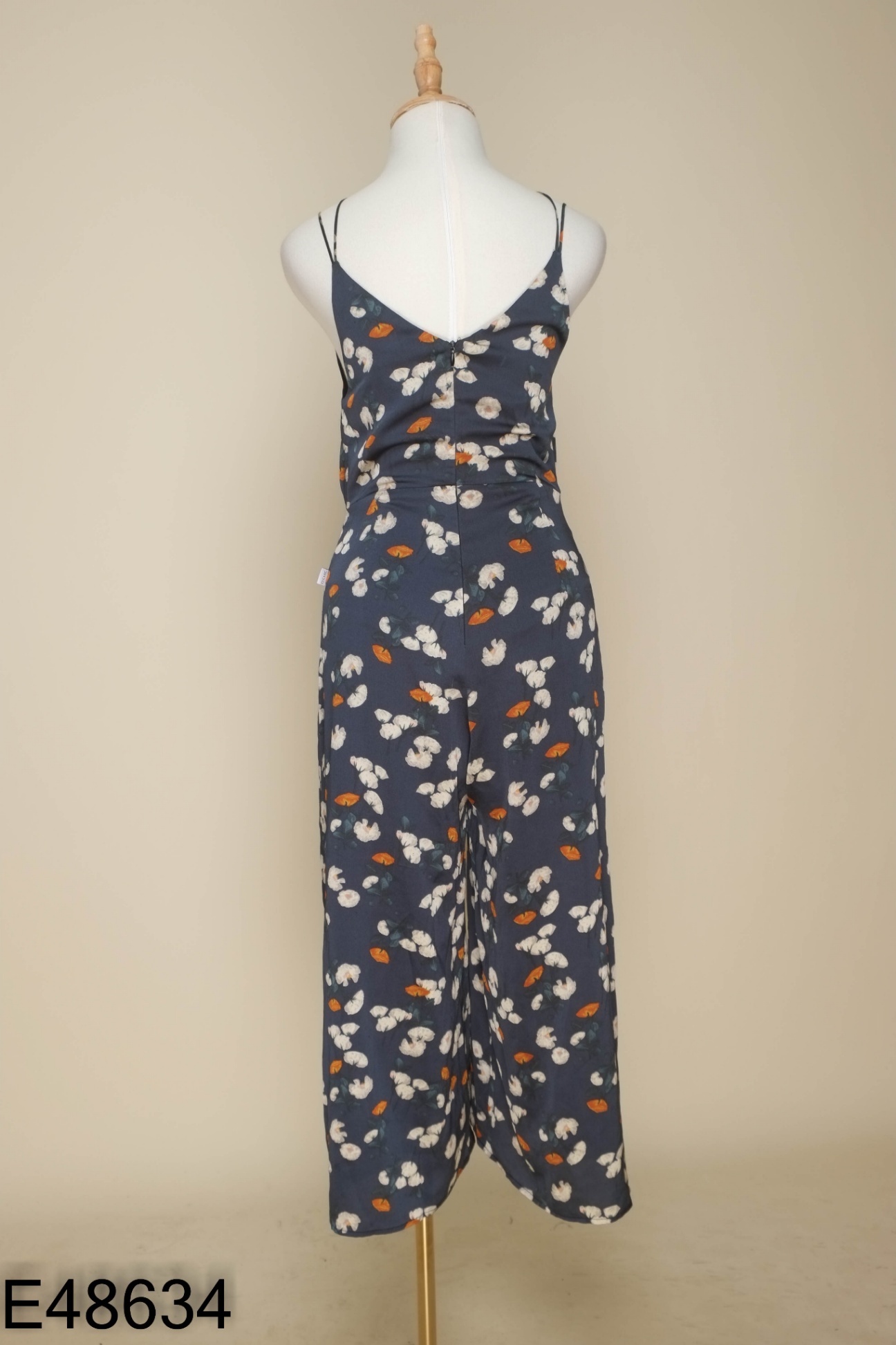 Jumpsuits D.CHIC xanh lá hoạ tiết