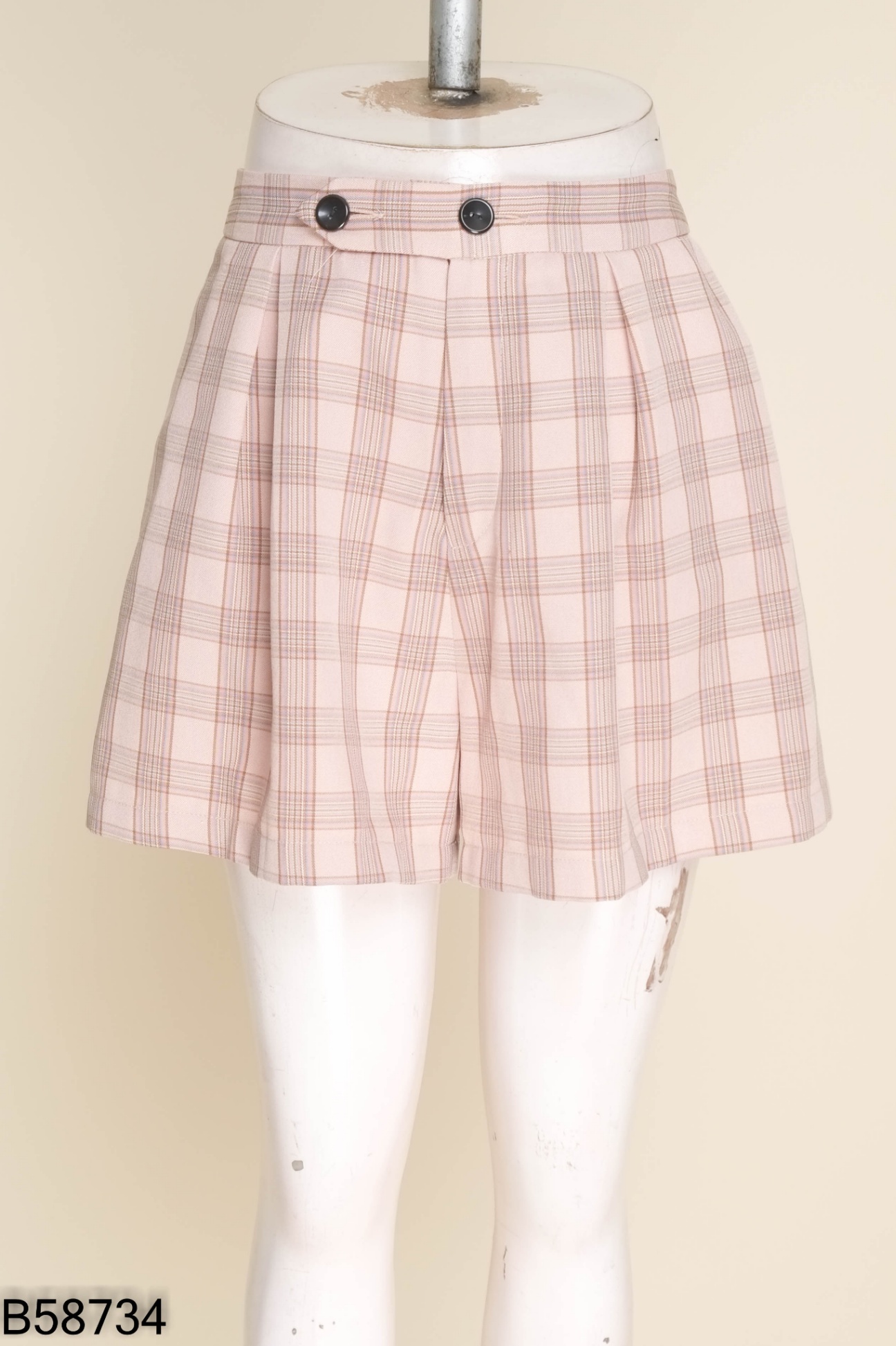 Quần shorts 20AGAIN be kẻ