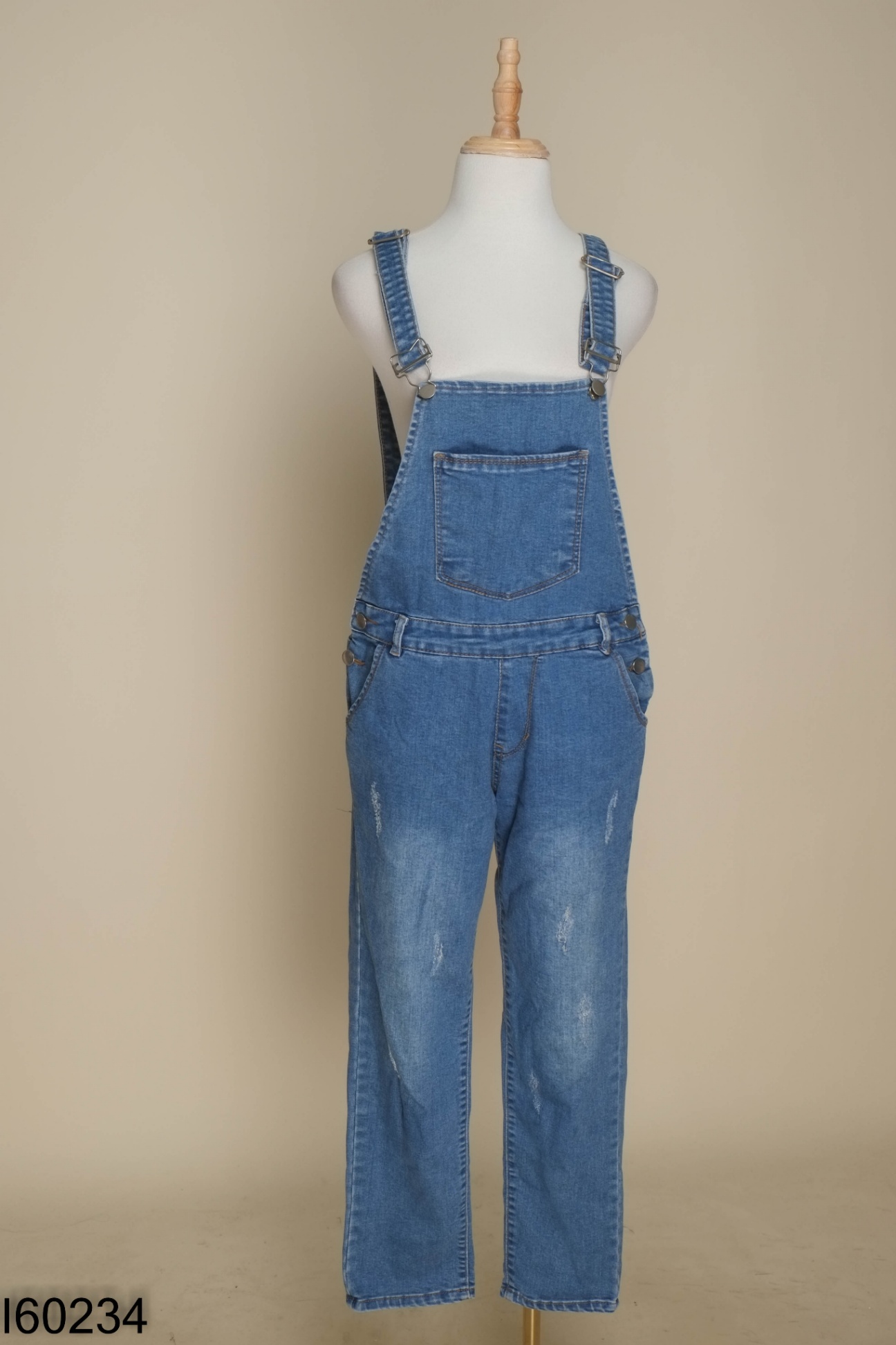Jumpsuits yếm jeans xanh