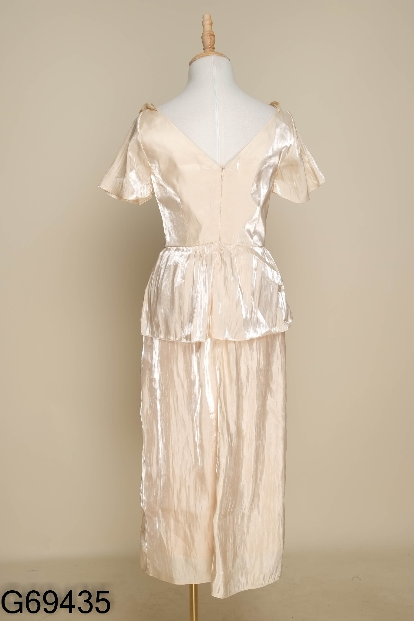NEWTAG Váy organza LÀ LAN be phối bèo