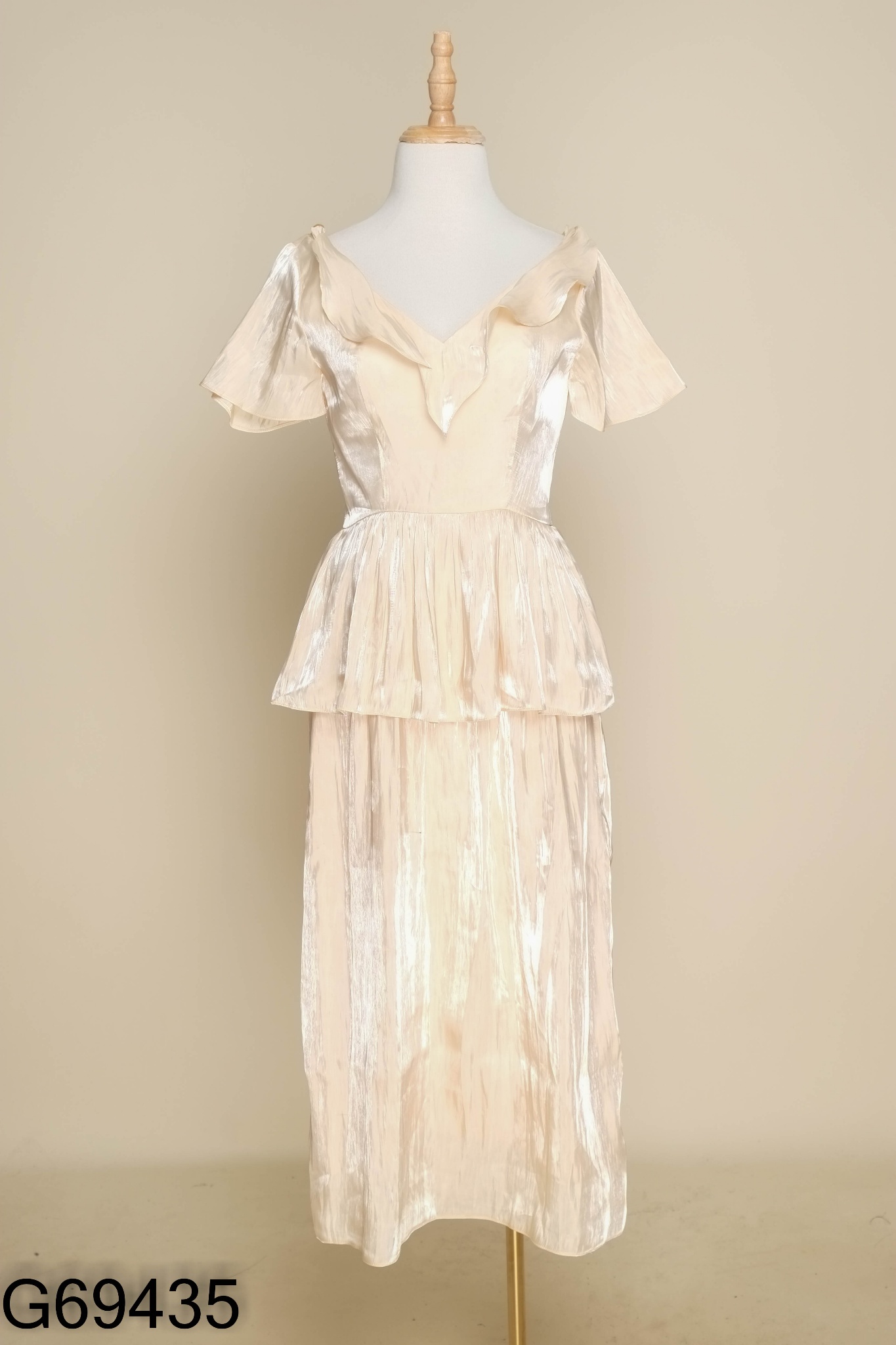NEWTAG Váy organza LÀ LAN be phối bèo