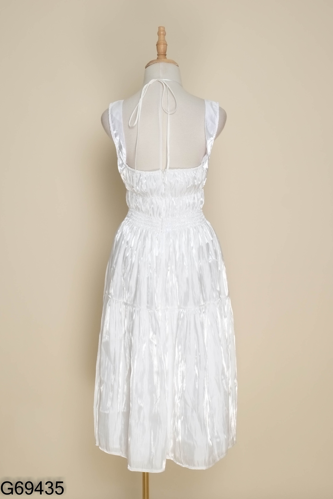 NEWTAG Váy EDINI organza trắng