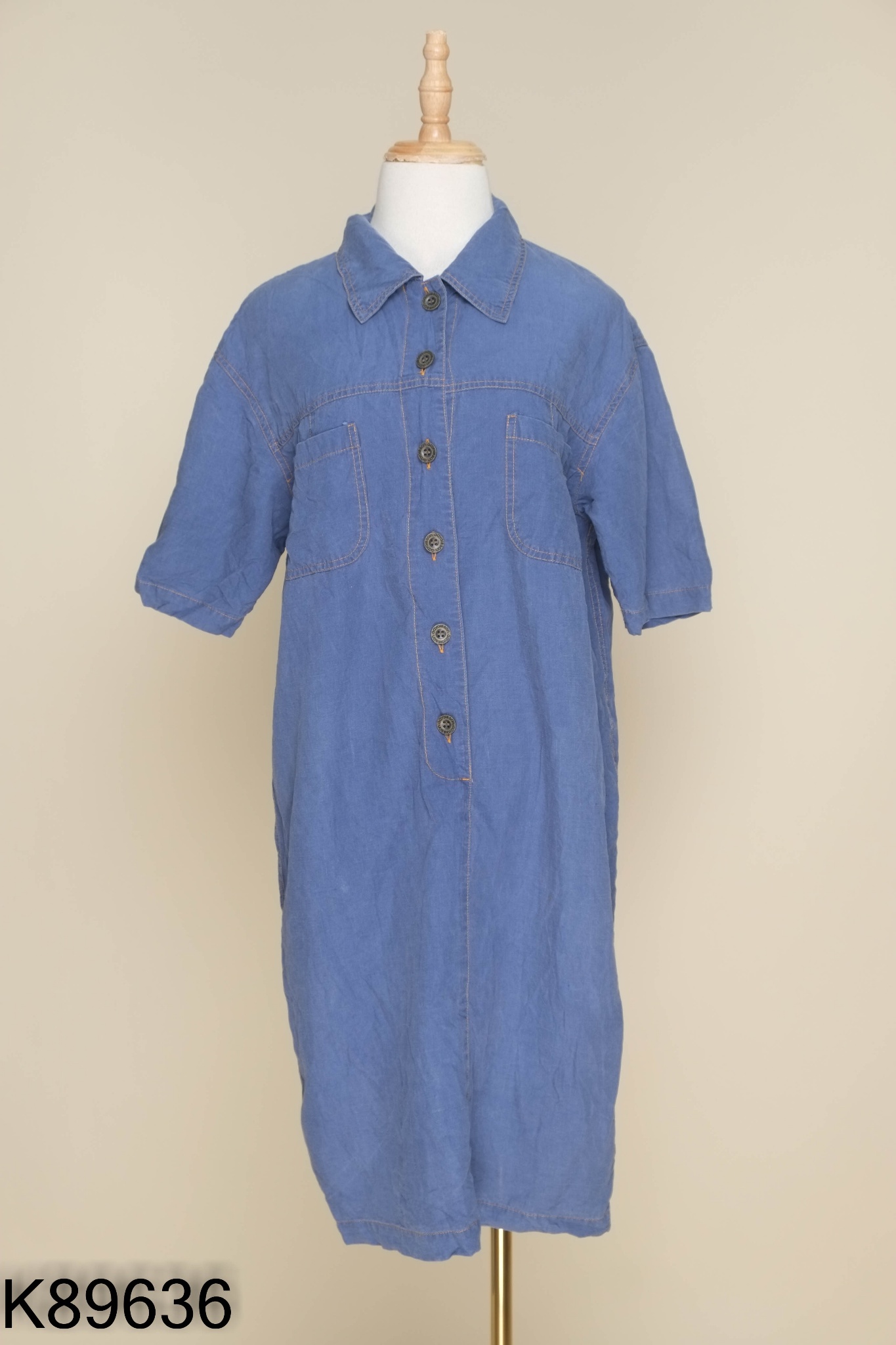Váy jeans xanh