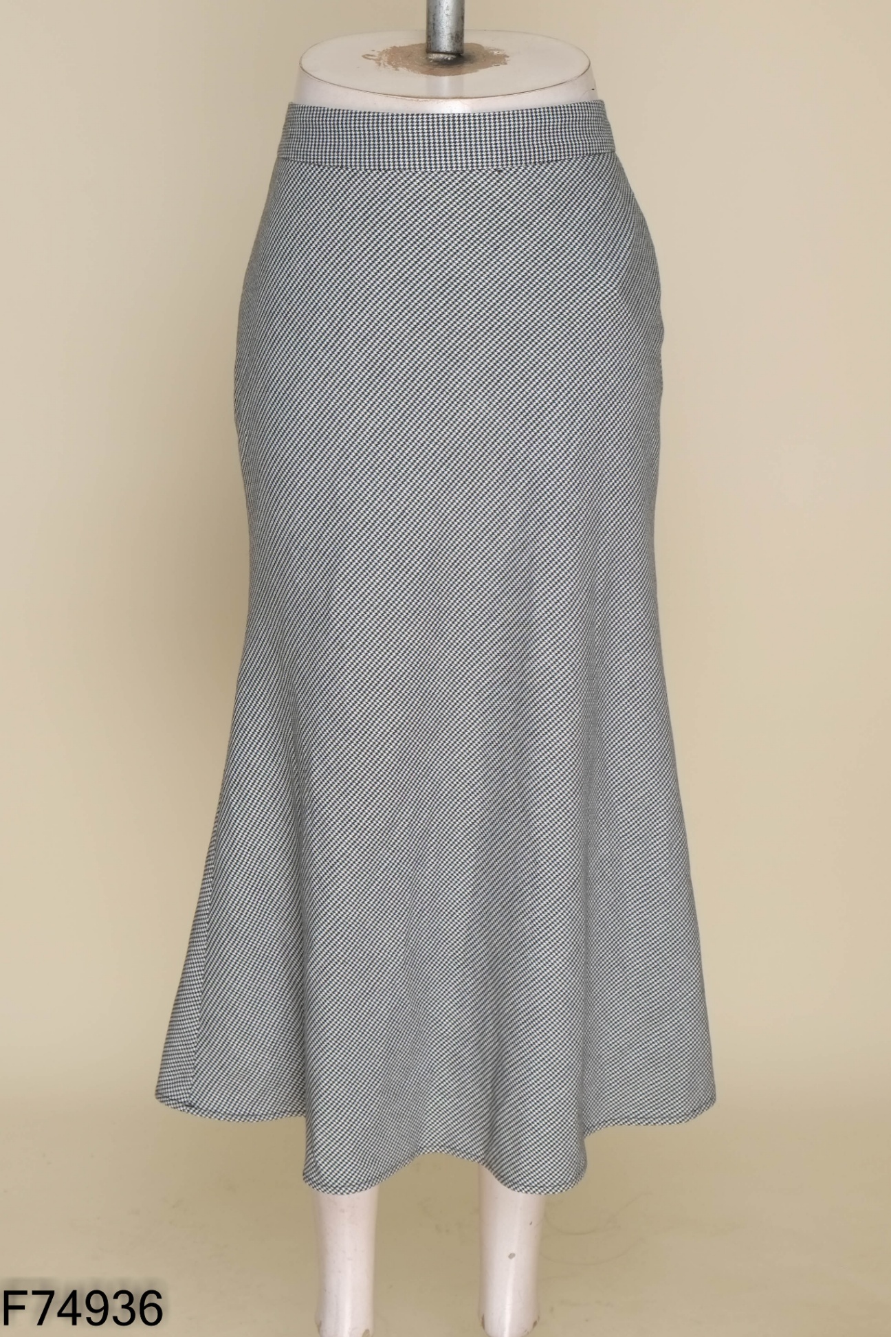 NEWTAG Váy IVY MODA họa tiết trắng đen