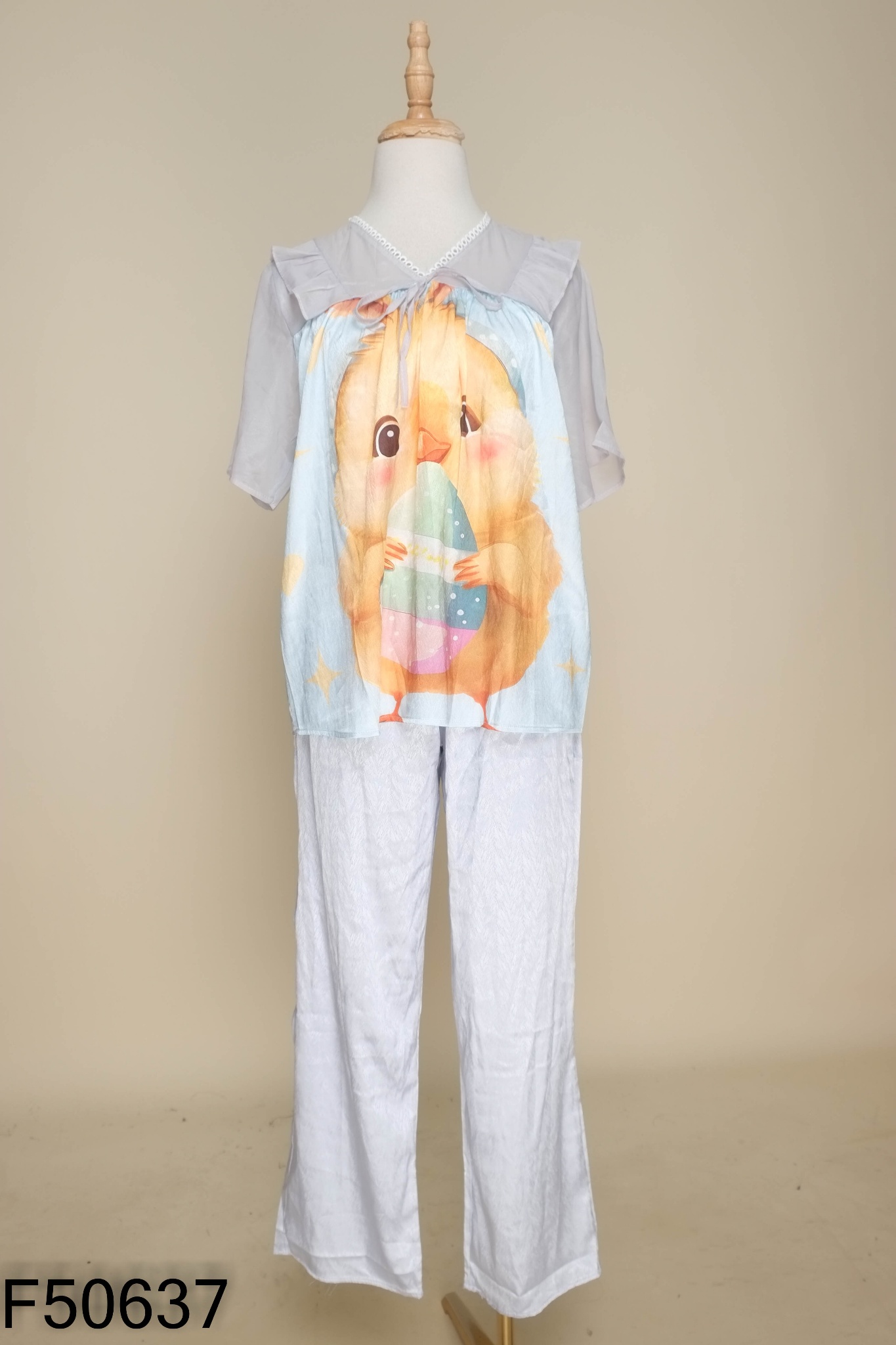 NEWTAG Set Pijama xanh in hình