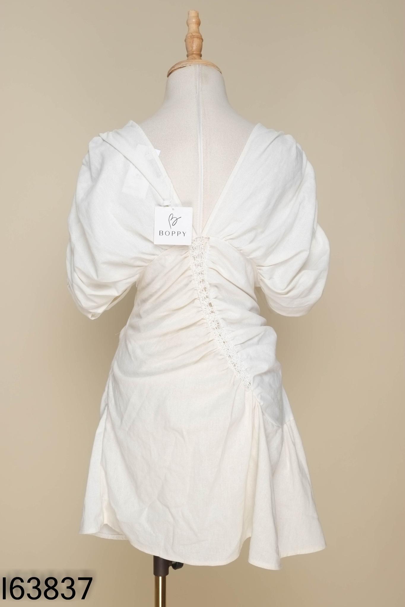 NEWTAG Váy linen be BOPPY tay phồng