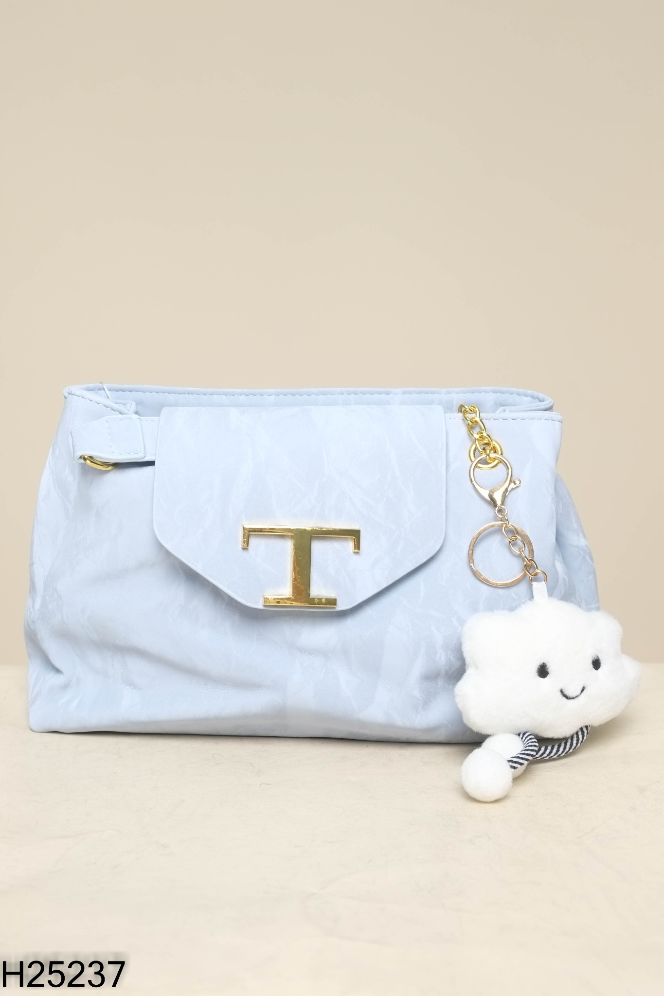 Túi xanh phối kim loại vàng