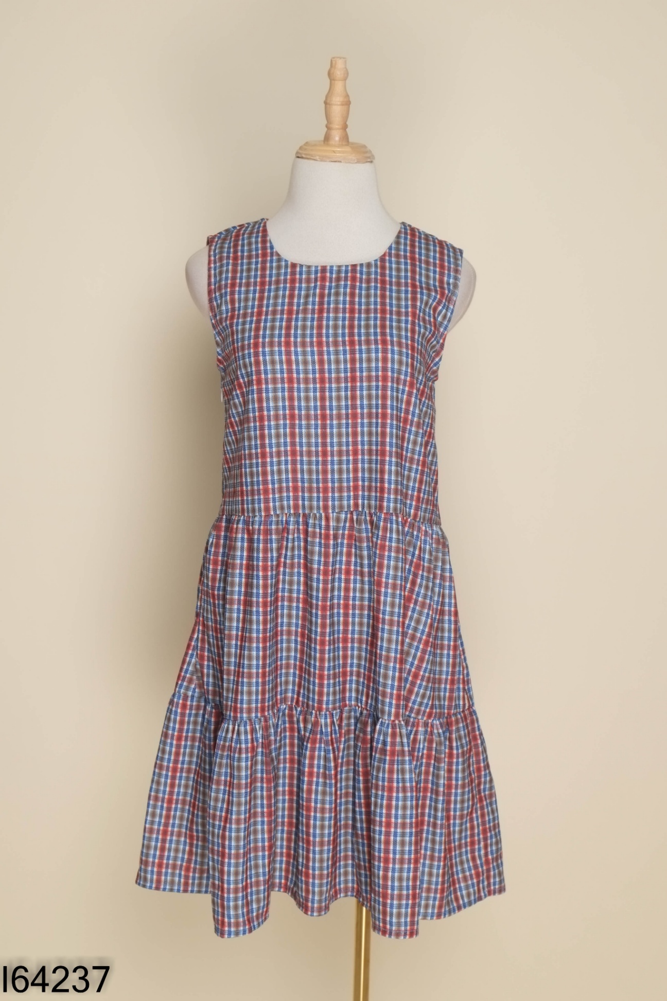 Váy babydoll kẻ caro nhiều màu