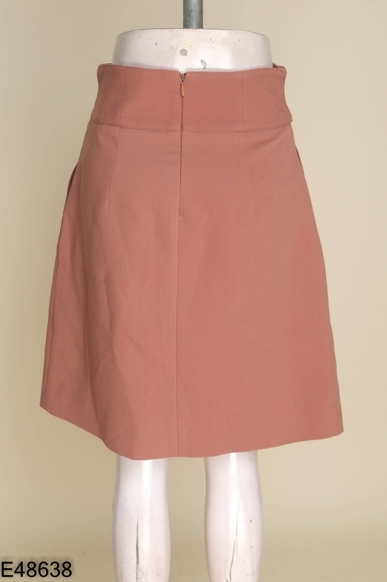 Chân váy ELISE nâu trơn